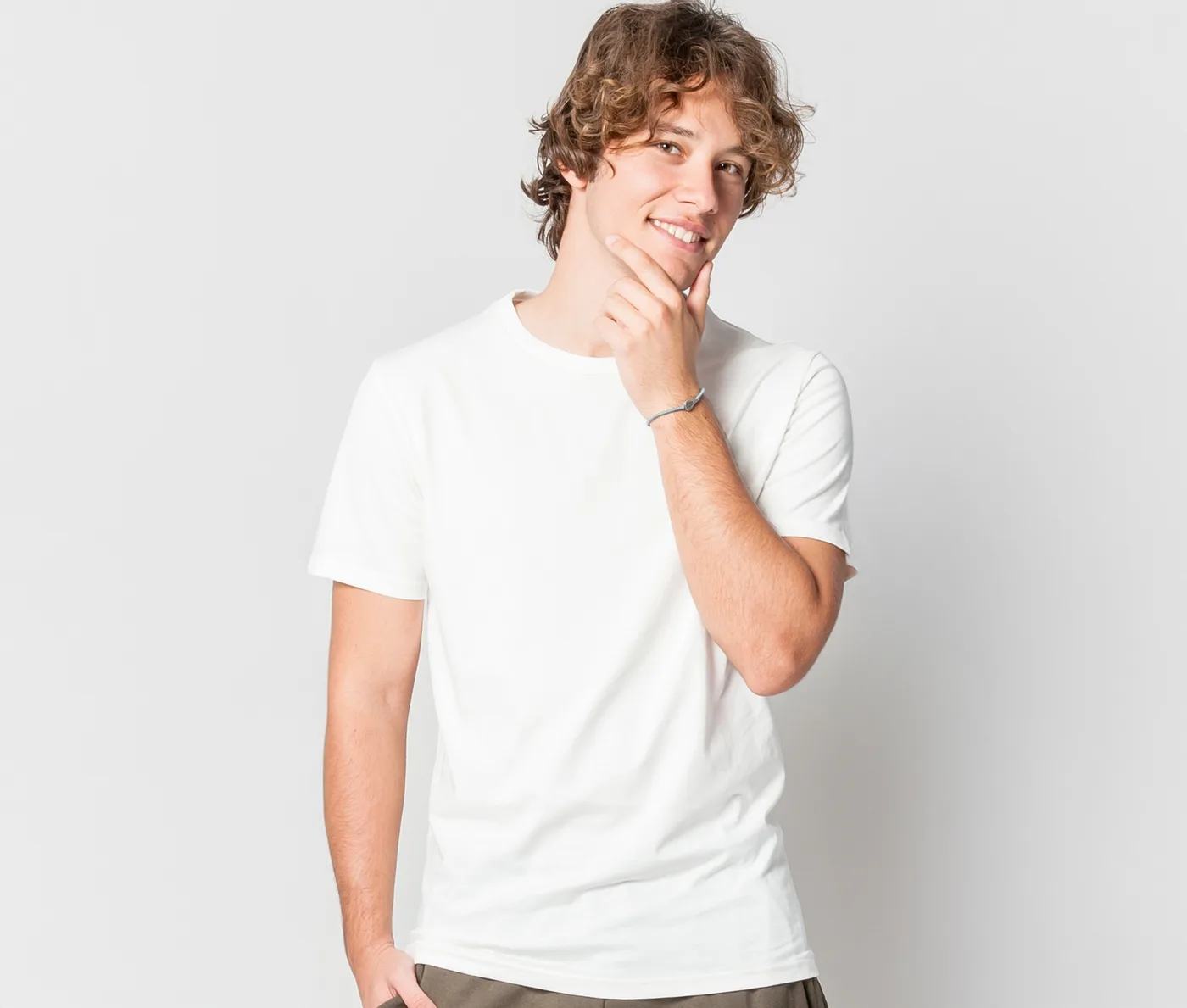 Organic Crew Neck T-Shirt — T-shirts Vesti à personnaliser