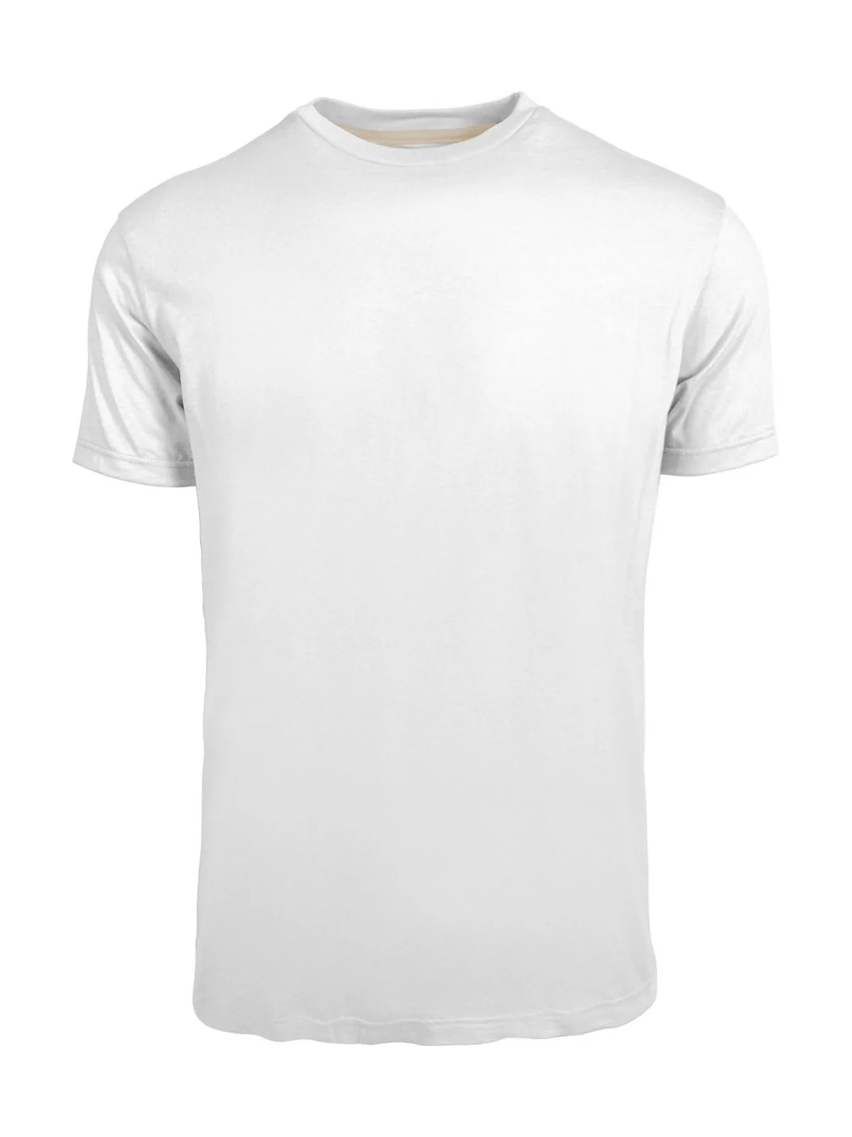 Crew Neck T-Shirt — WHITE