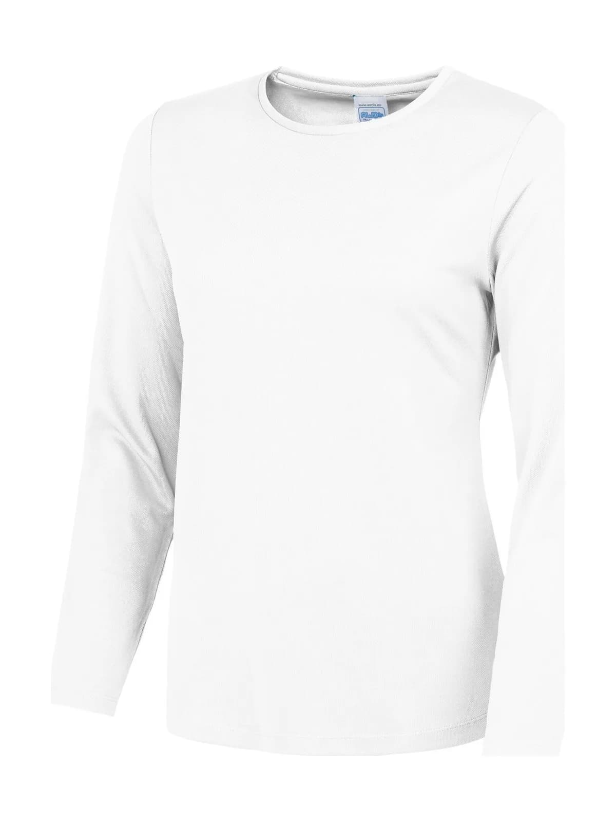 Women's Long Sleeve Cool T — ARCTIC WHITE