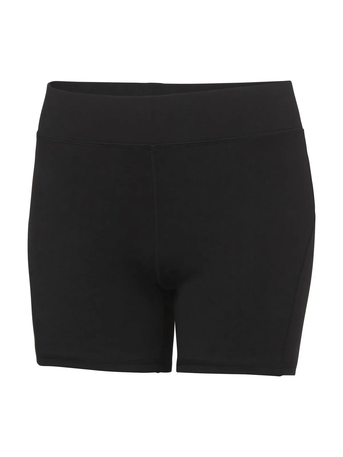 Women's Cool Training Shorts — JET BLACK