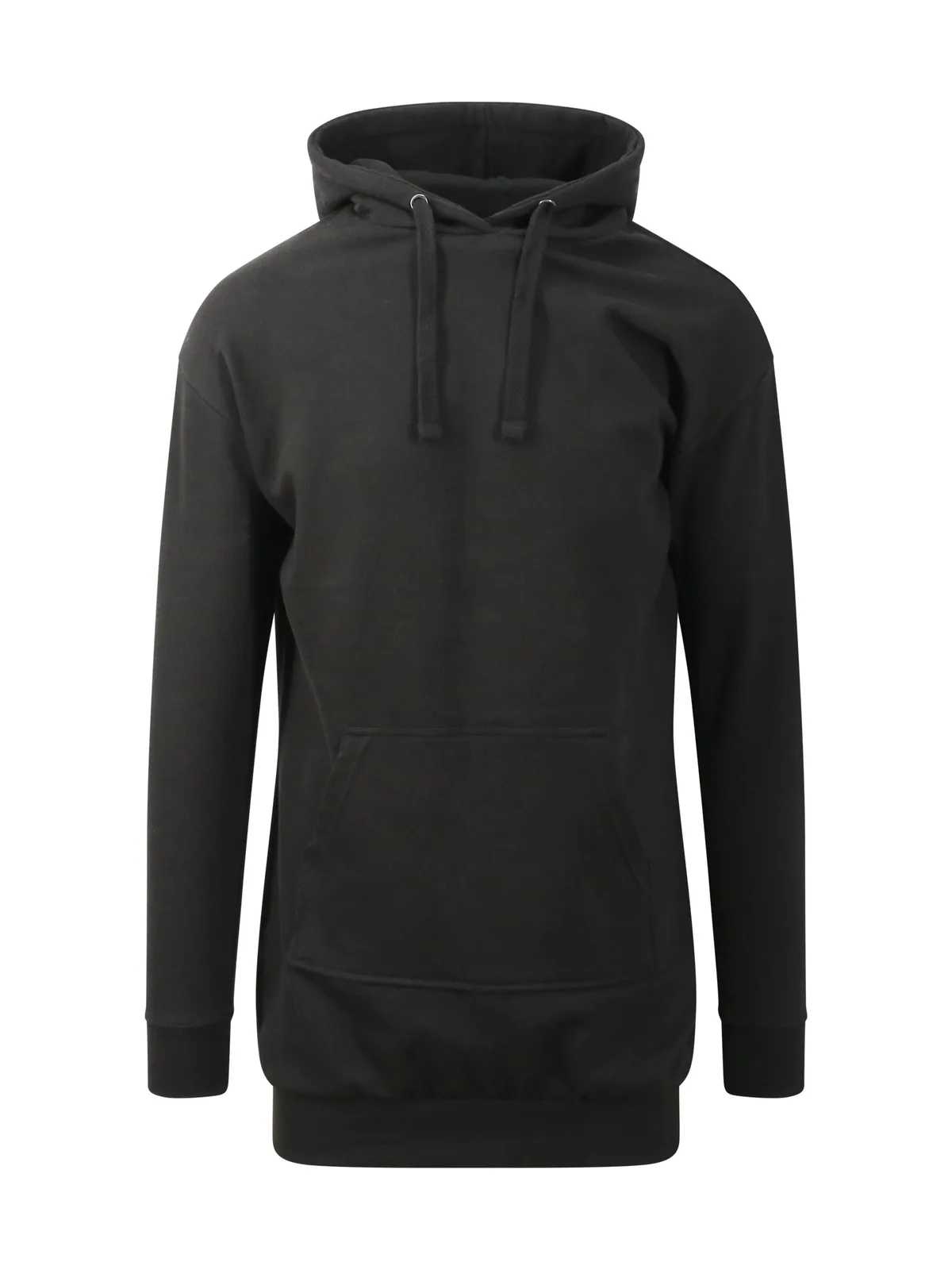 Hoodie Dress — JET BLACK
