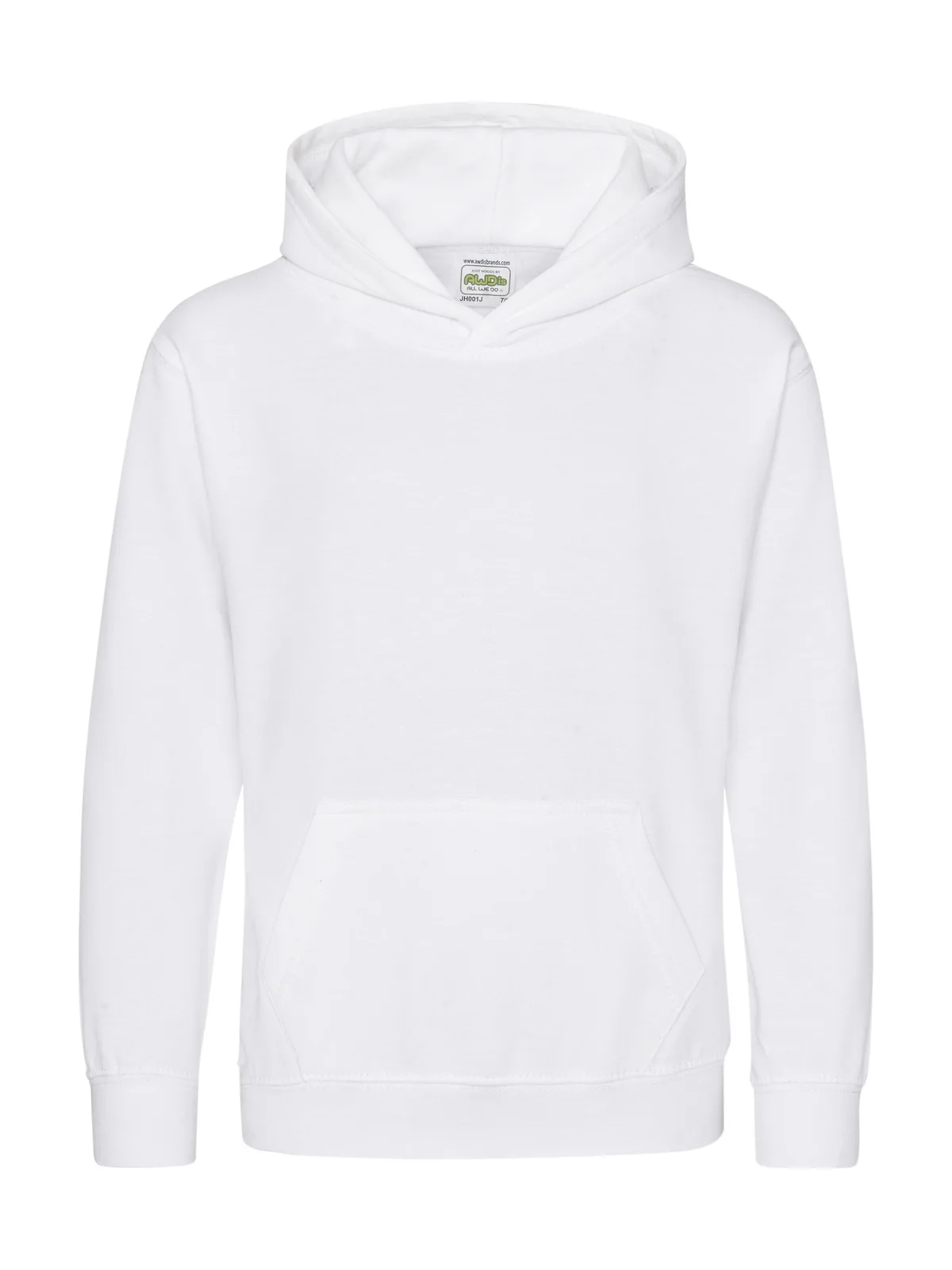 Kids Hoodie — ARCTIC WHITE