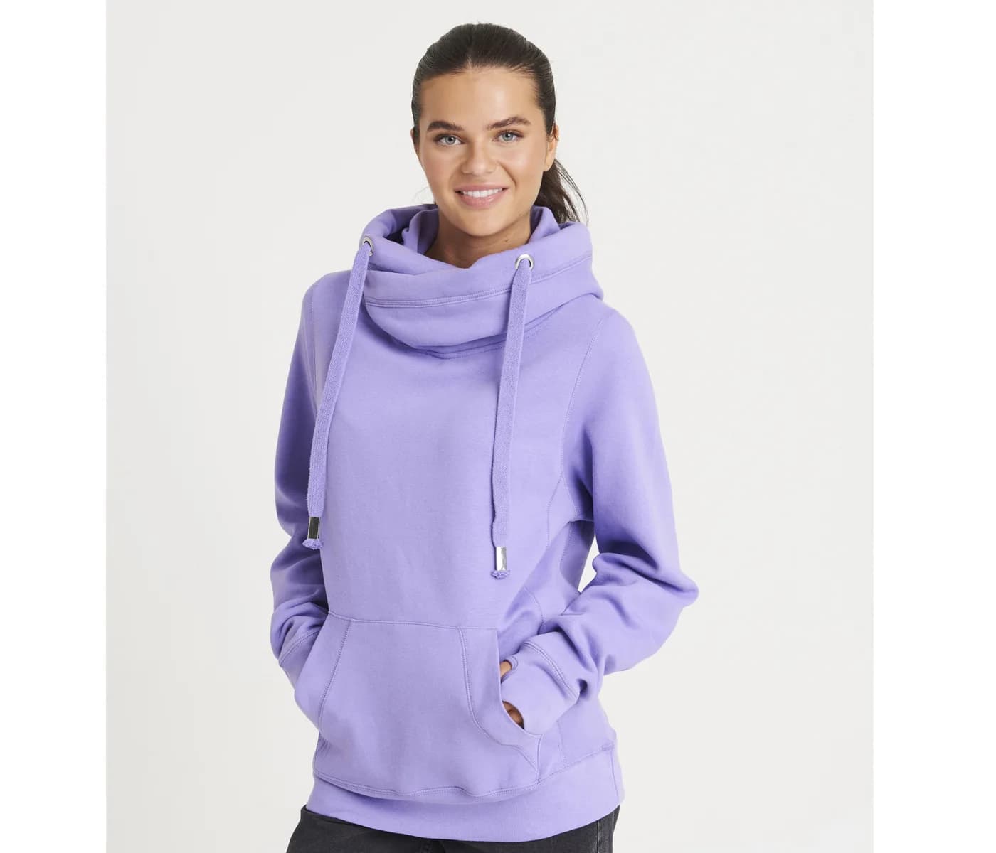 Cross Neck Hoodie — Sweats & hoodies Just Hoods à personnaliser