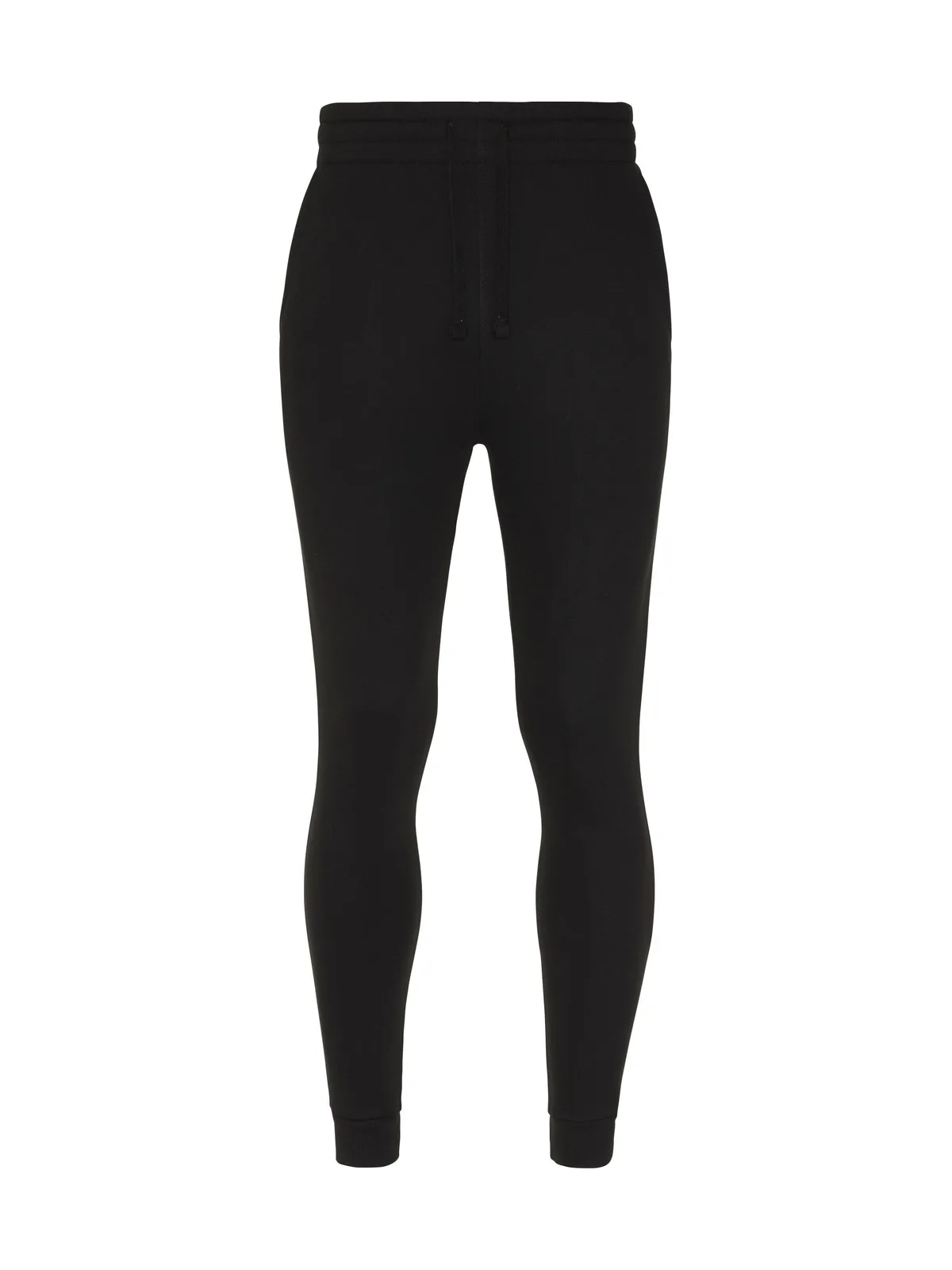 Tapered Track Pants — JET BLACK