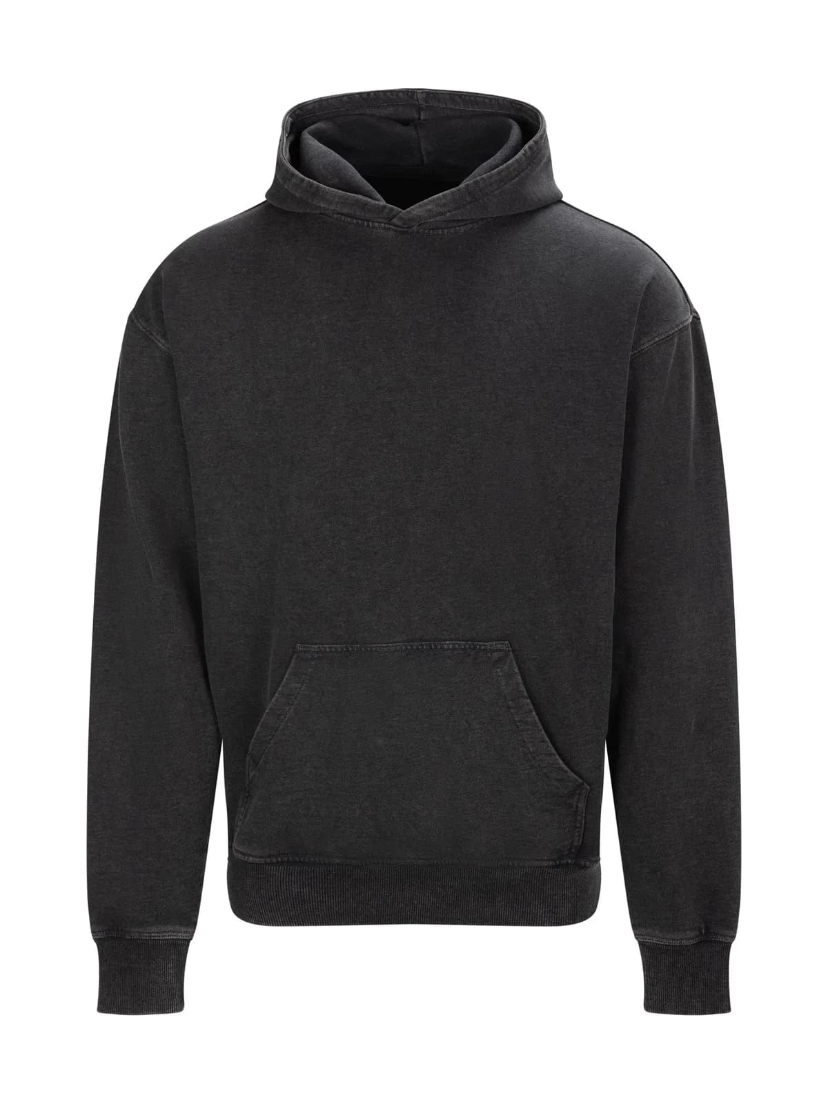 Vintage Washed Hoodie — WASHED BLACK