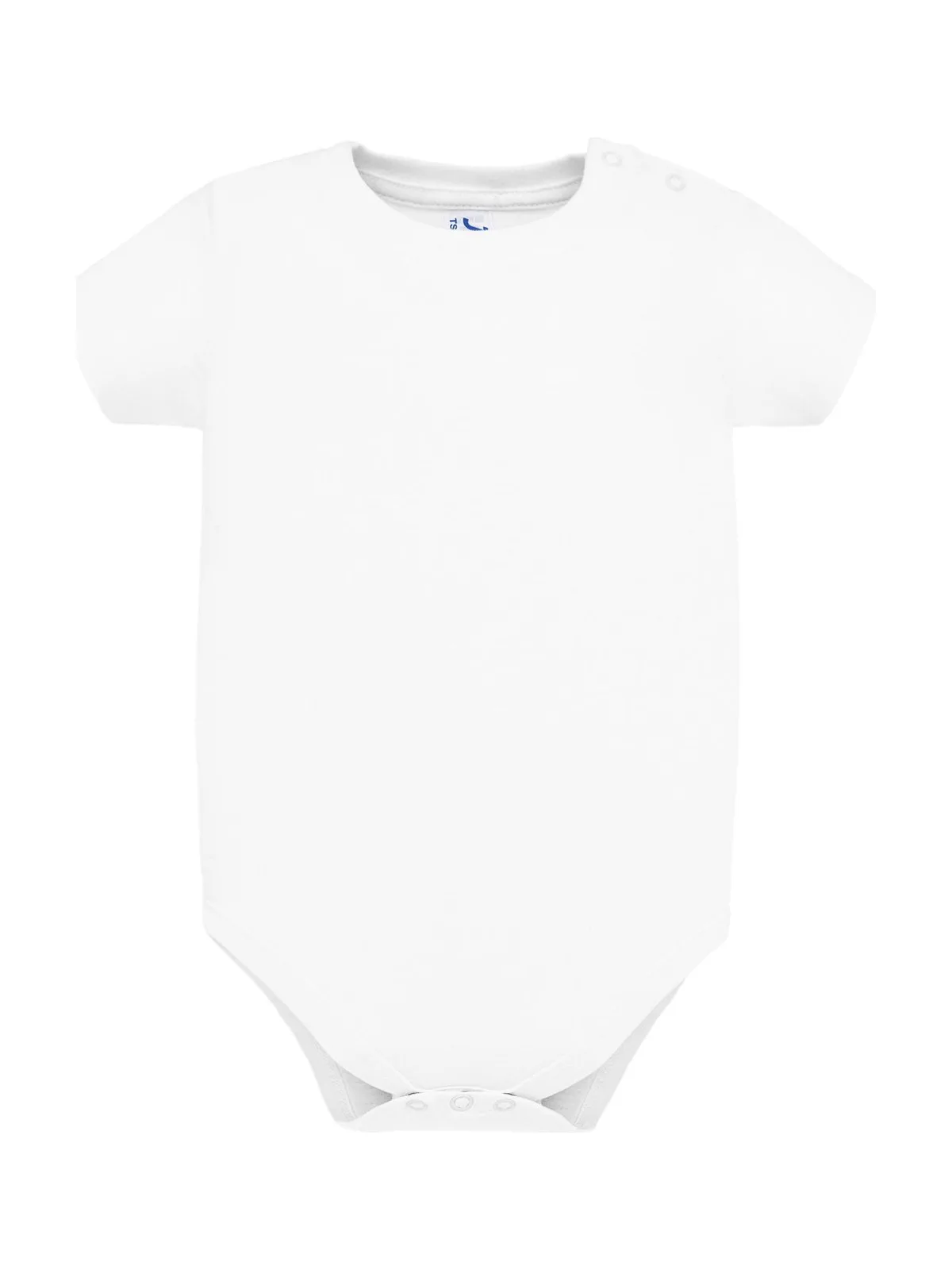 Single Jersey Baby Body — WHITE