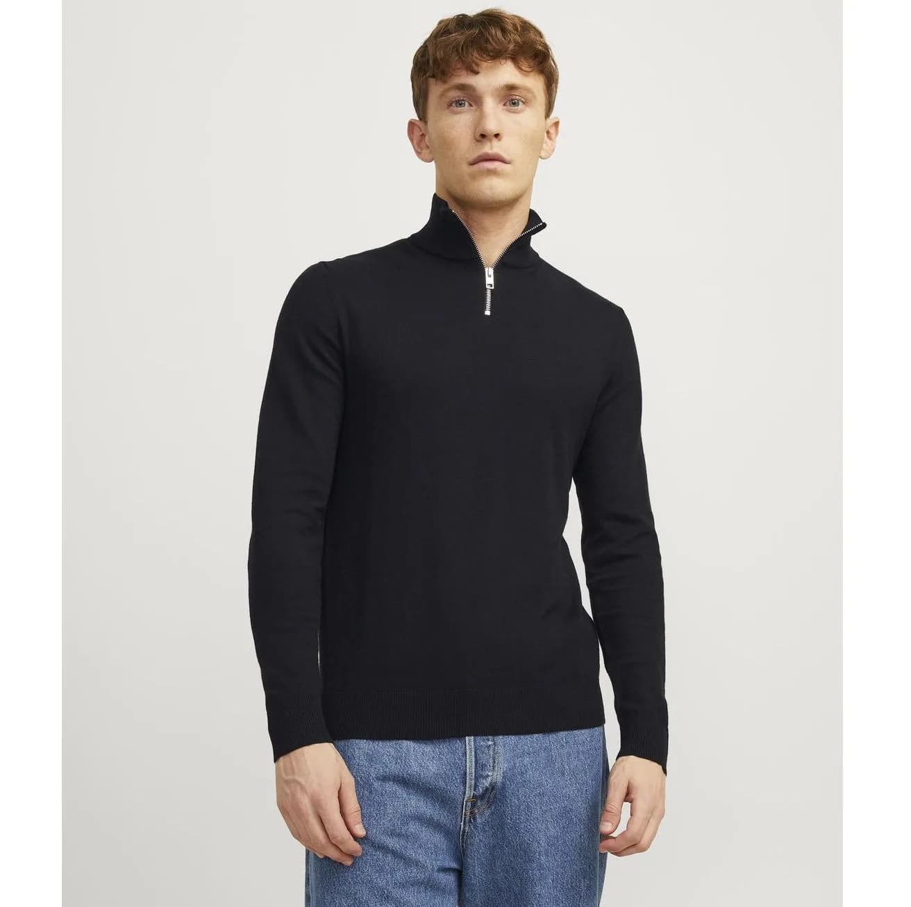 Emil Knit Half Zip — customisable Sweats & hoodies by Jack & Jones Blanks