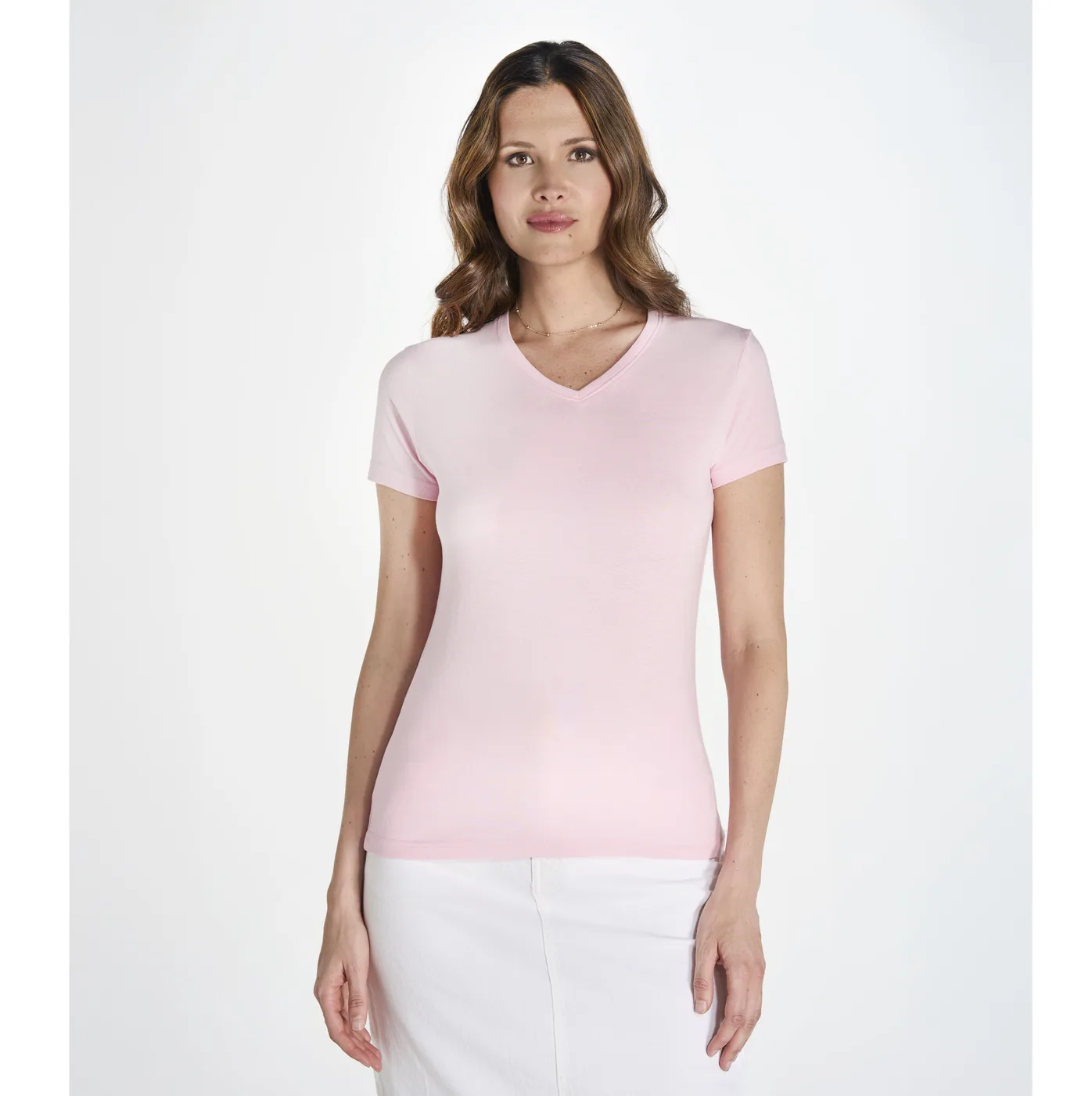 Regular Lady Comfort V-Neck — T-shirts JHK à personnaliser