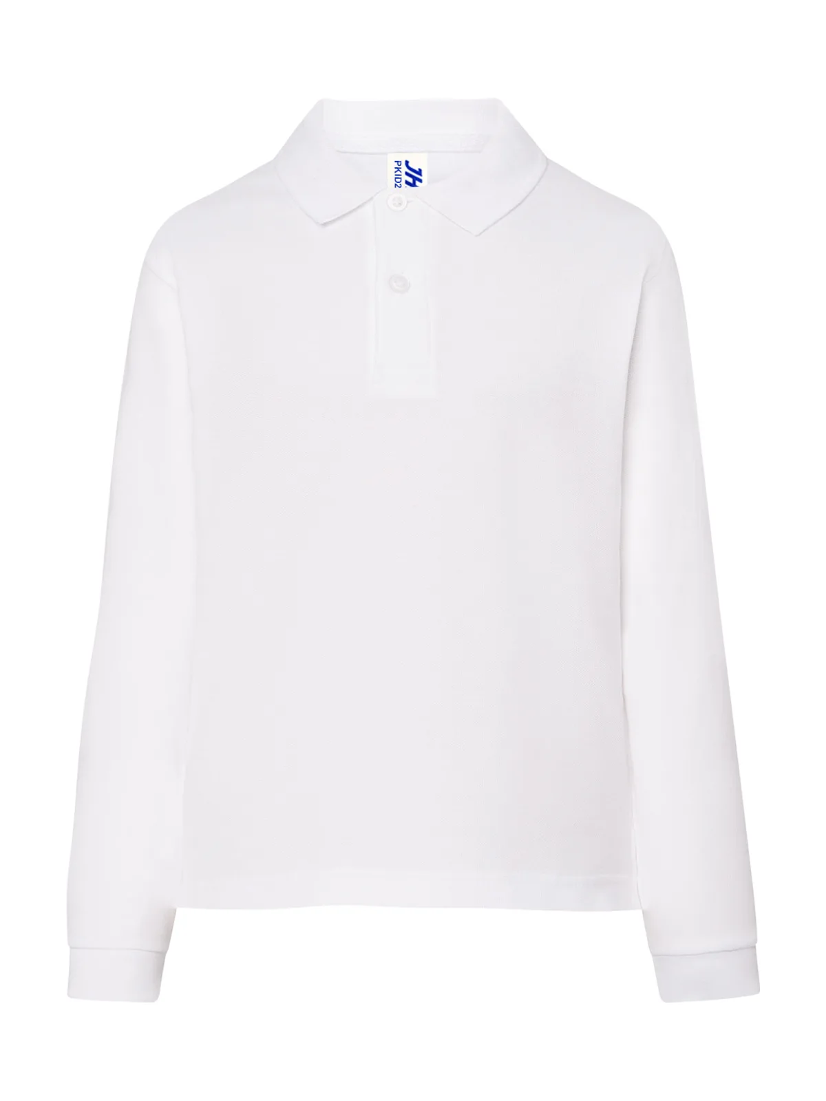 Kid Ls Unisex Polo — WHITE