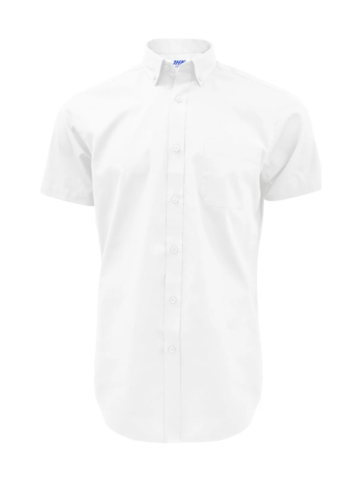 Casual & Business Ss Shirt Poplin — WHITE