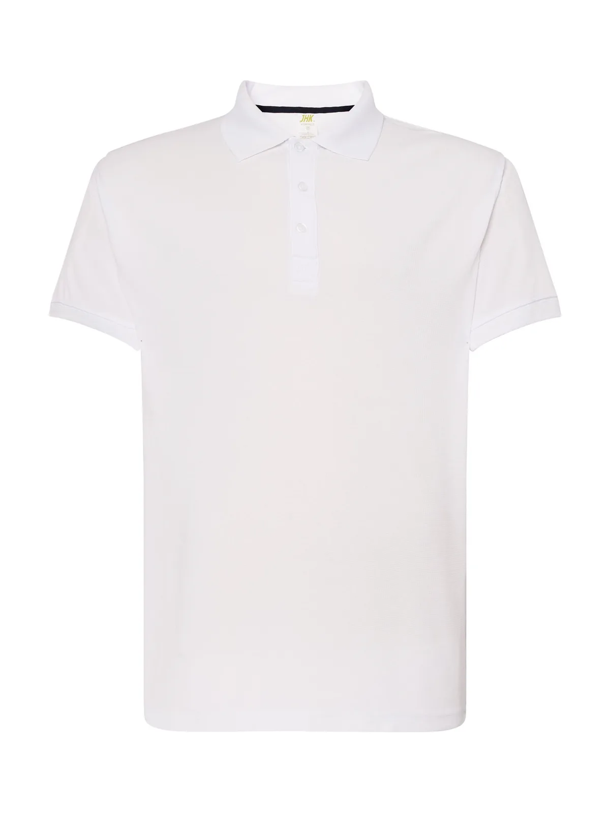 Man Sport Pique Polo — WHITE