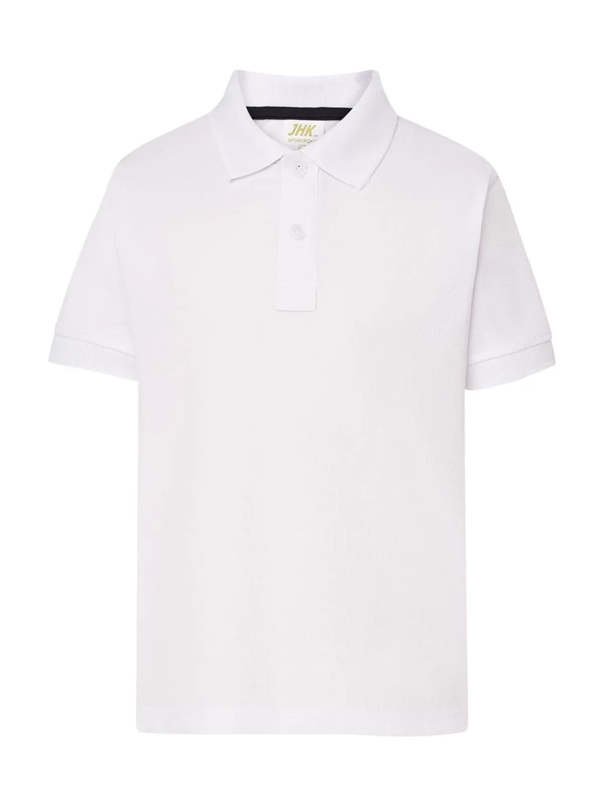 Kid Sport Pique Polo — WHITE