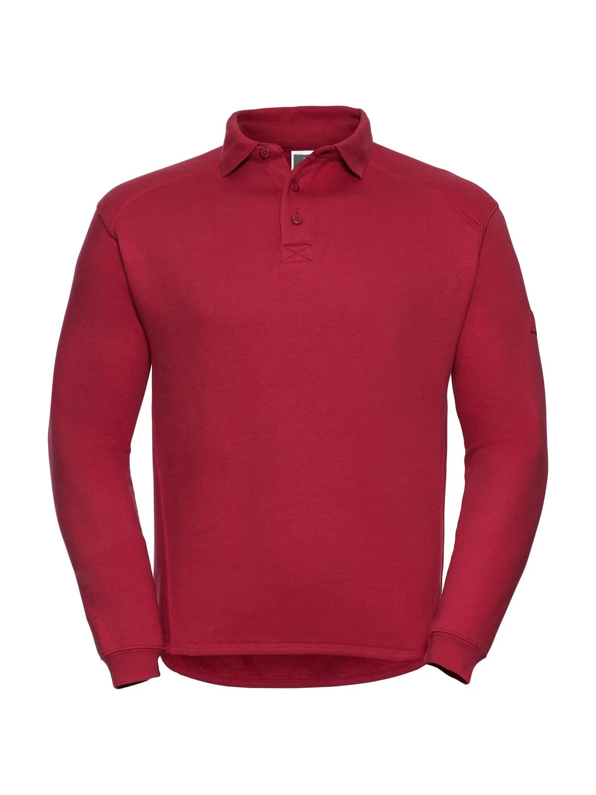 Heavy Duty Workwear Collar Sweatshirt — CLASSIC RED