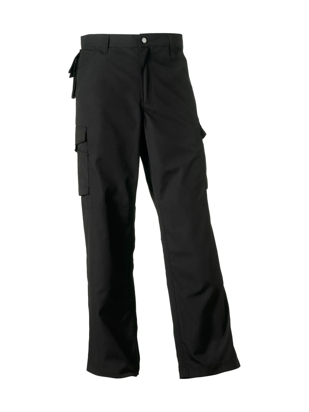 Heavy Duty Workwear Trousers — BLACK