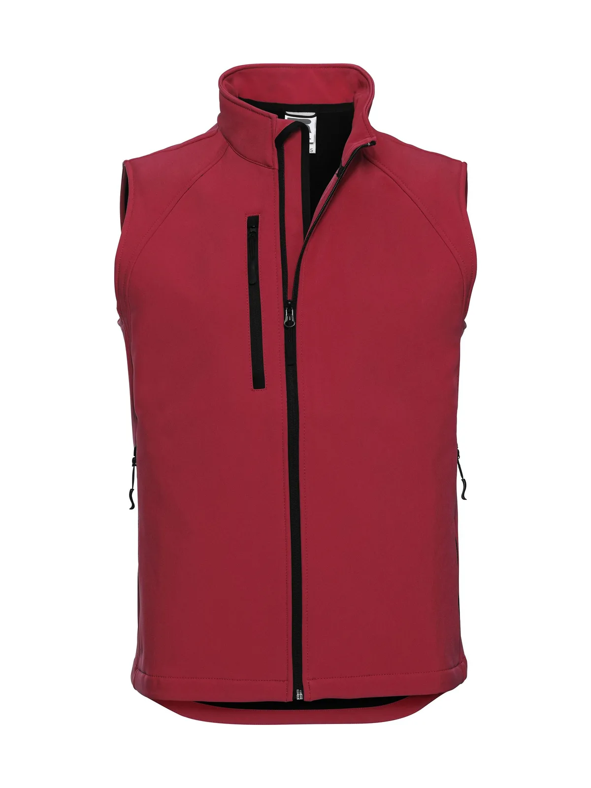 Men's Softshell Gilet — CLASSIC RED