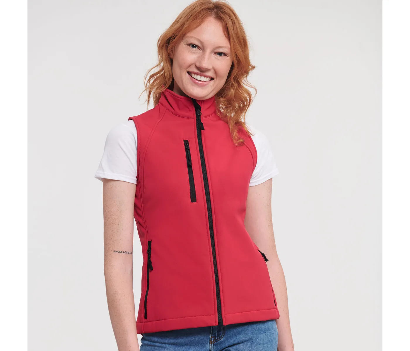 Ladies' Softshell Gilet — customisable Jackets & outerwear by Russell