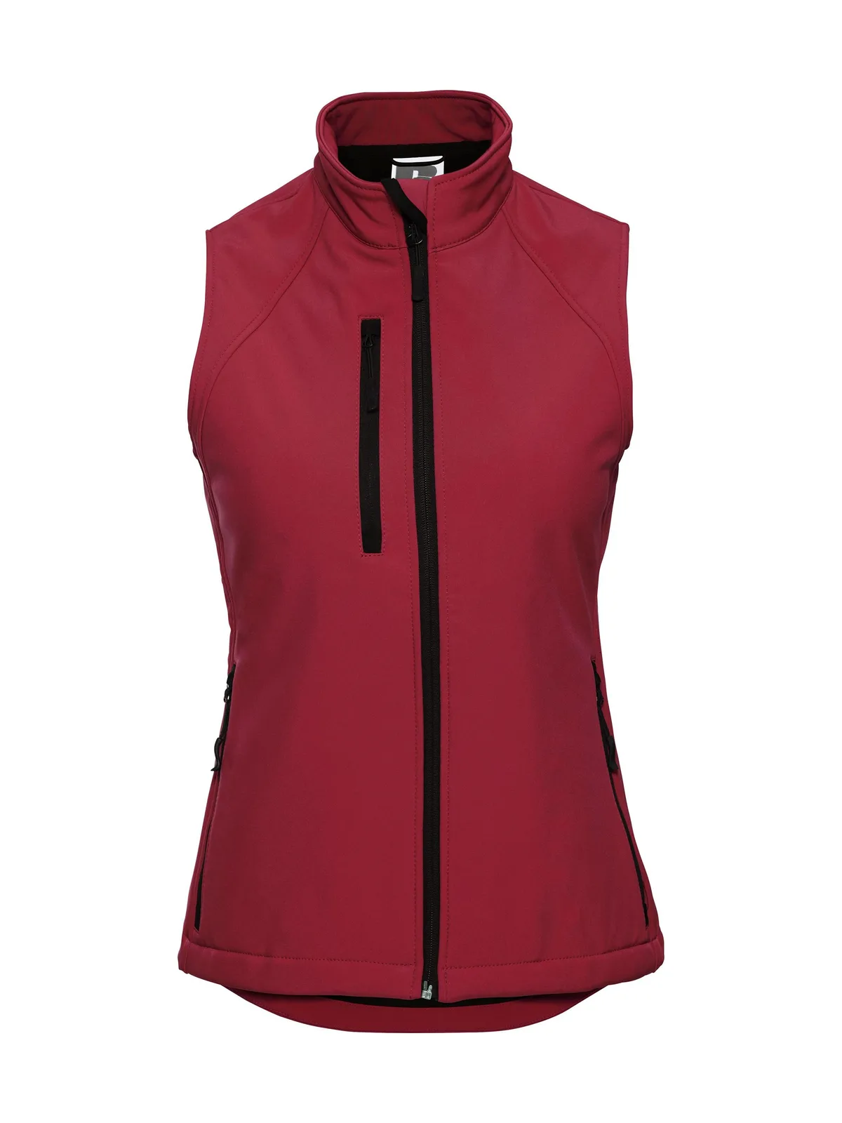 Ladies' Softshell Gilet — CLASSIC RED