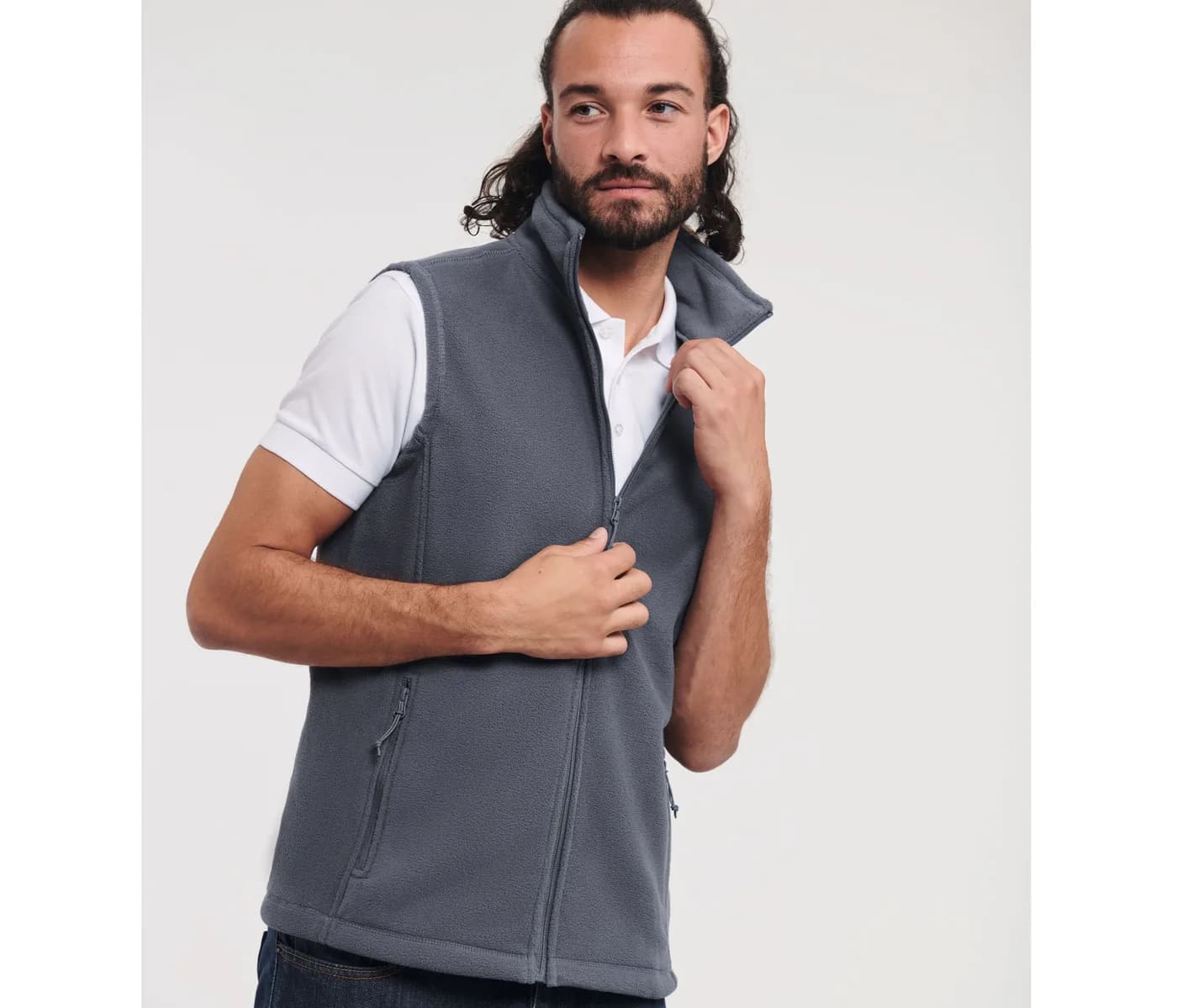 Men's Outdoor Fleece Gilet — customisable Jackets & outerwear by Russell