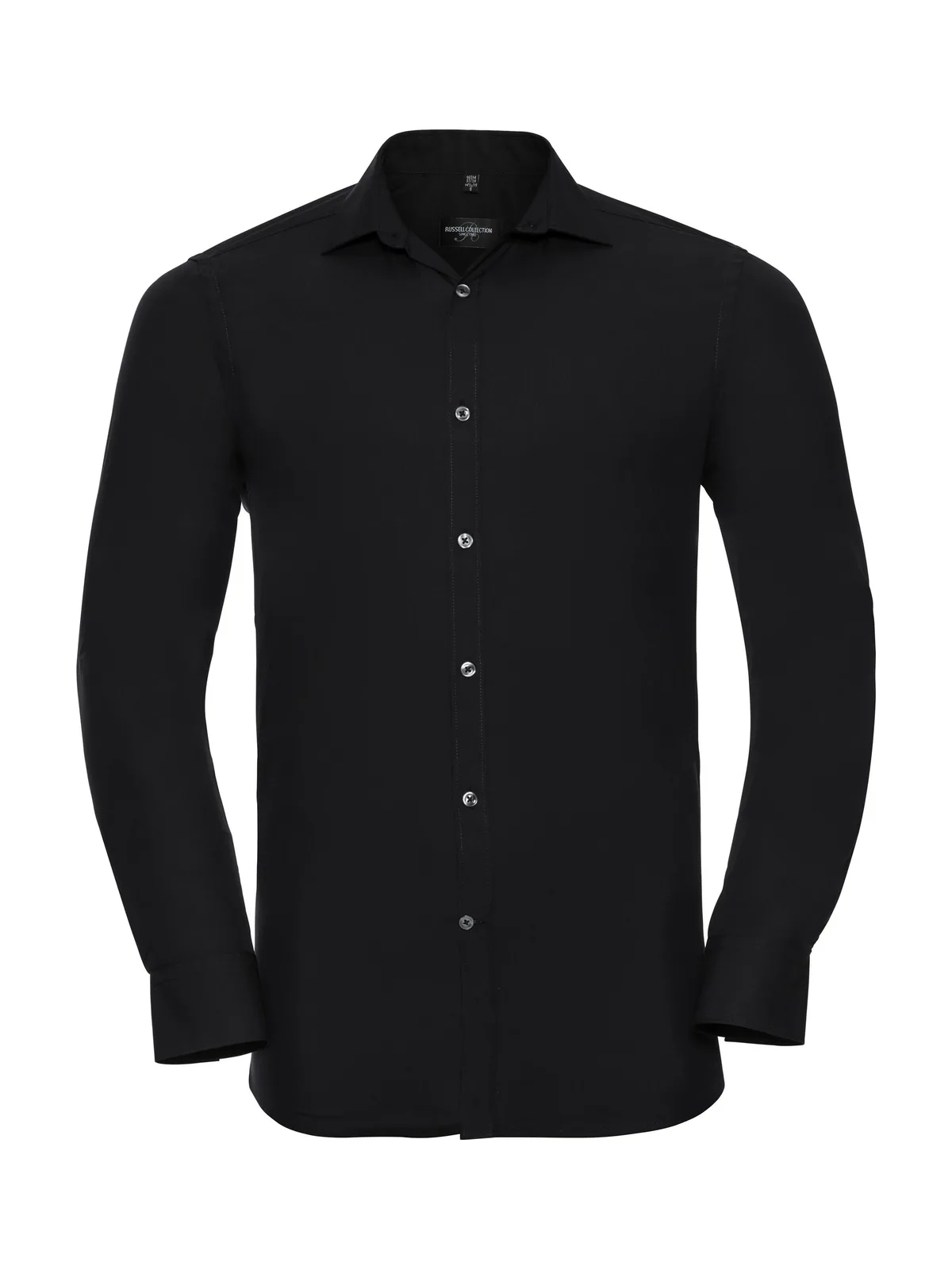 Men's Long Sleeve Fitted Ultimate Stretch Shirt — Chemises Russell Collection à personnaliser