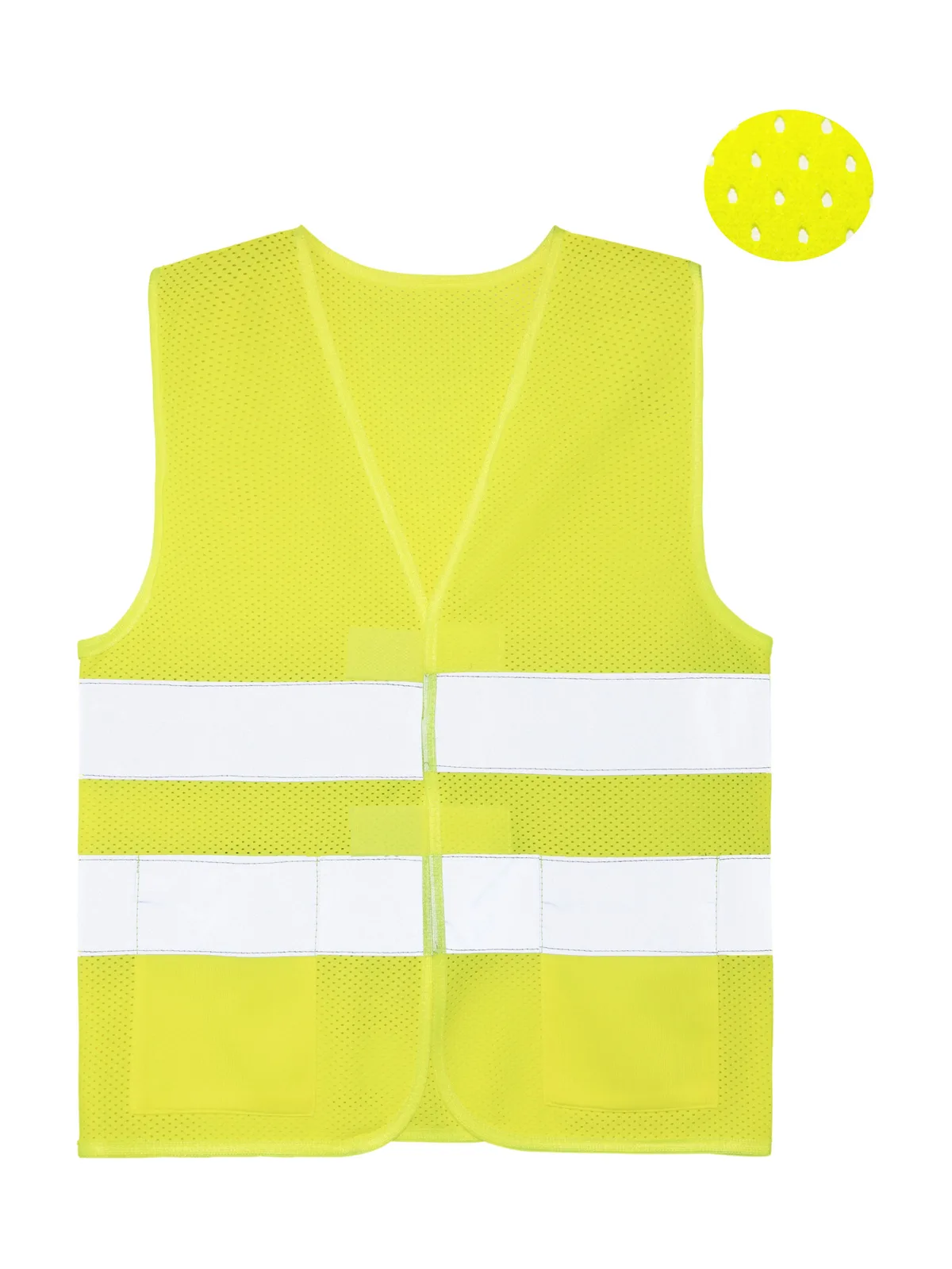 Mesh Functional Vest For Children "korfu" — HI VIS YELLOW