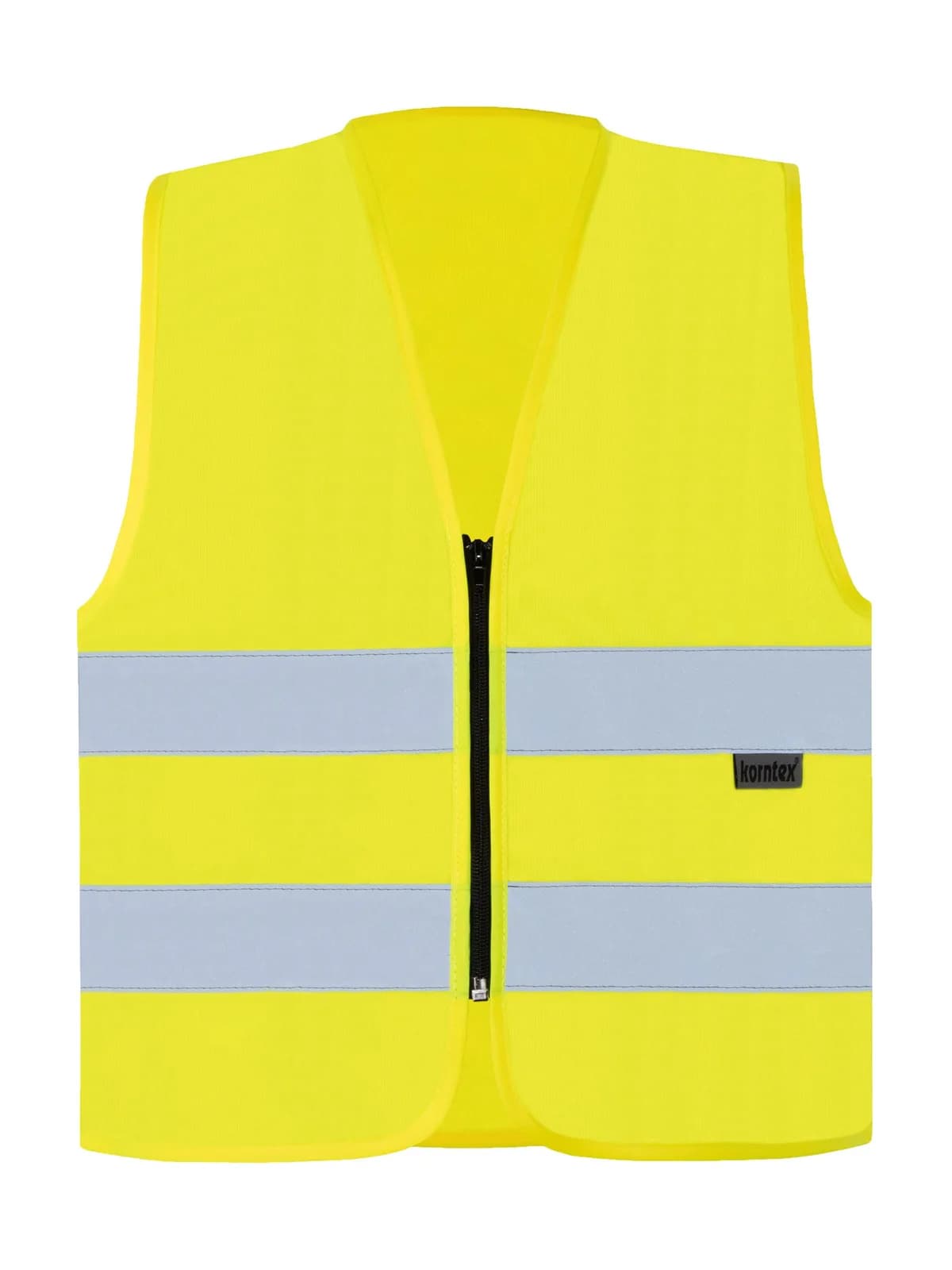 Safety Vest With Zipper "cologne" — YELLOW