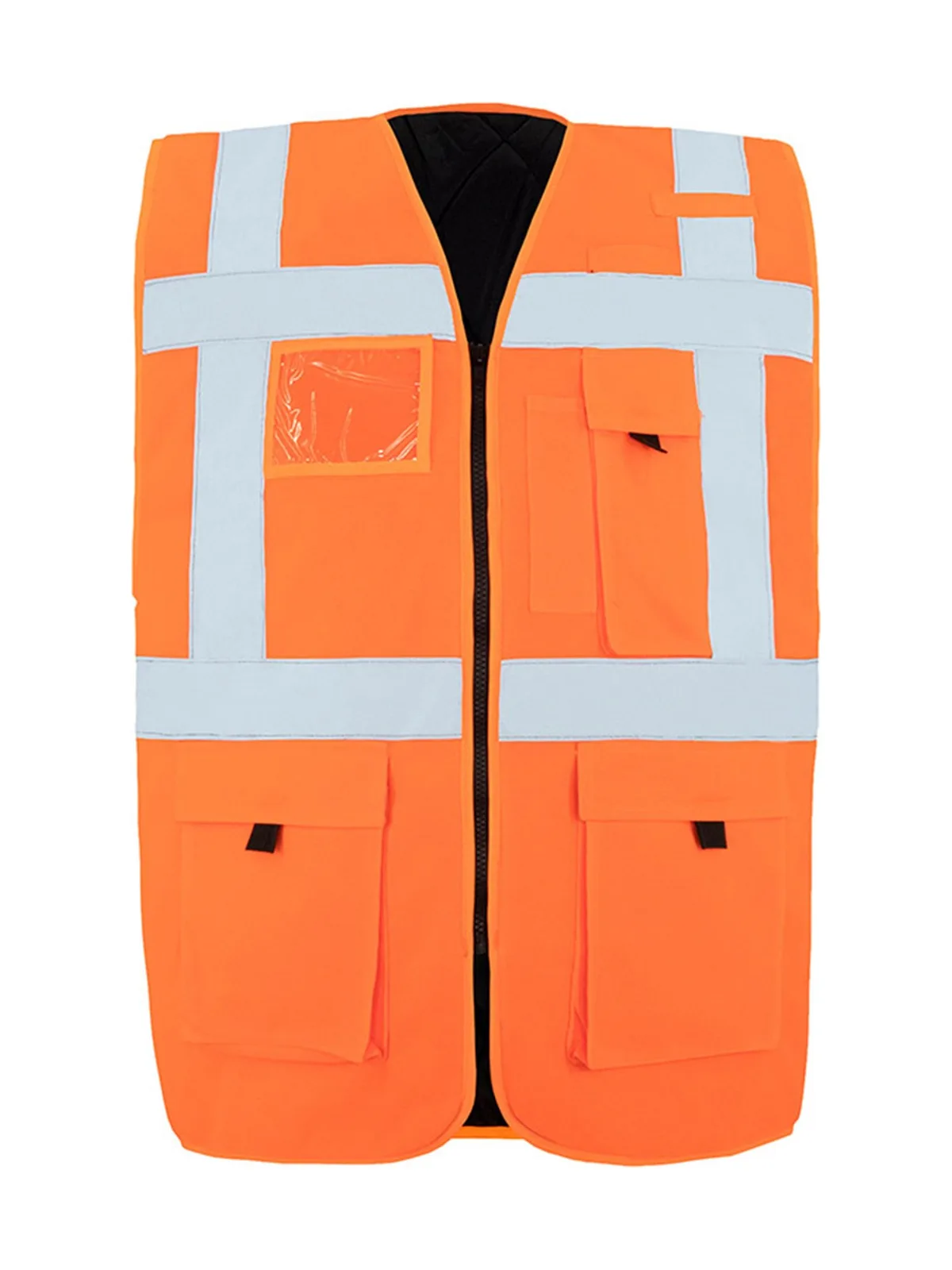 Padded Comfort Executive Safety Vest "wismar" — HI VIS ORANGE
