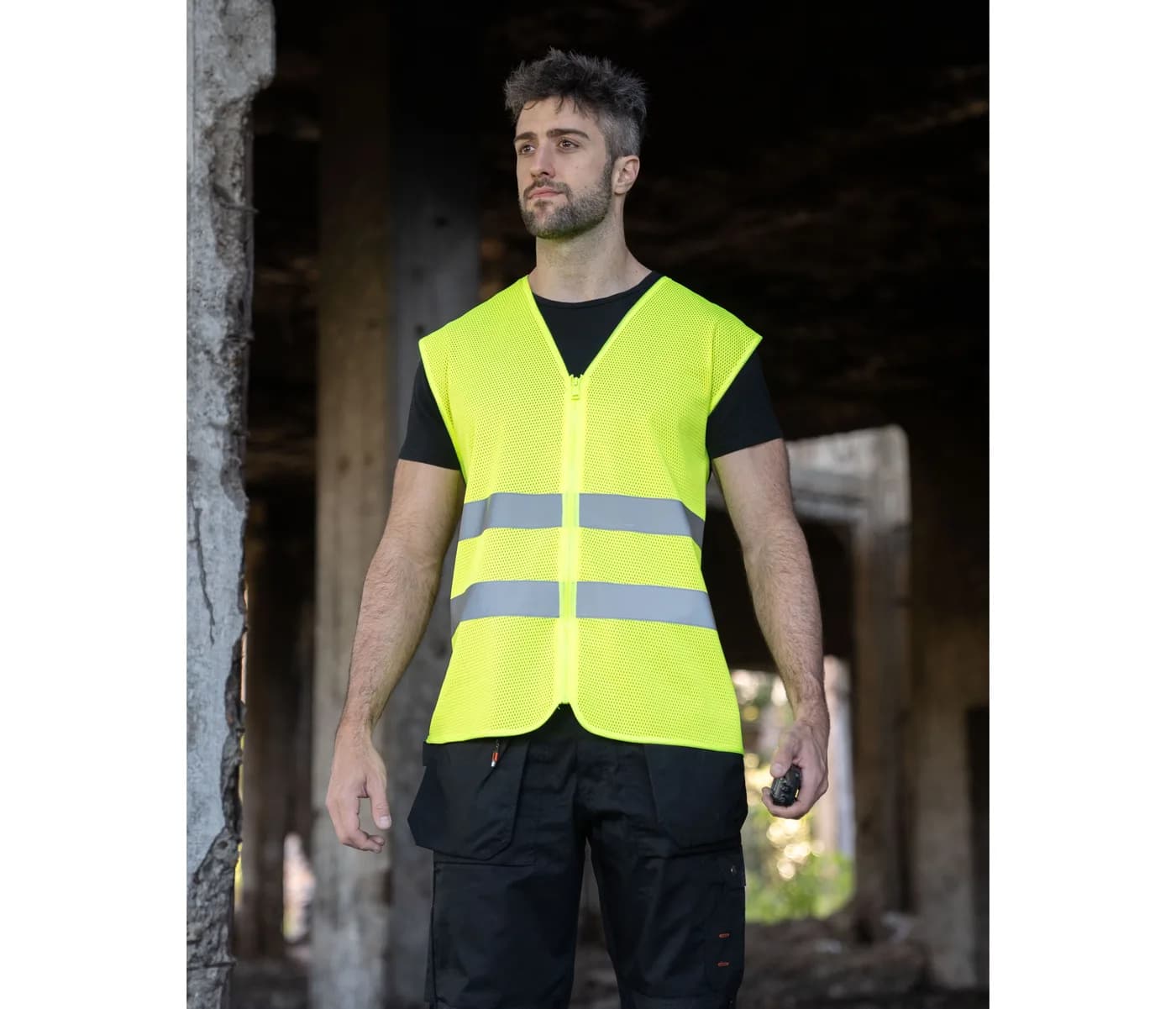 Comfort Mesh Safety Vest "rhodes" — Vestes & extérieur Korntex à personnaliser