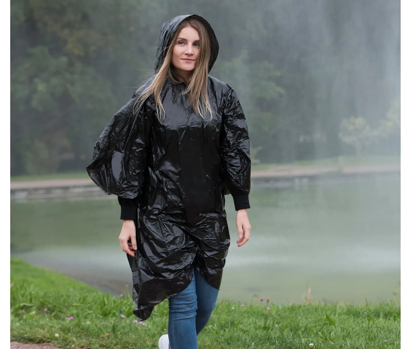 Disposable Raining Poncho "sumatra" — Vestes & extérieur Korntex à personnaliser