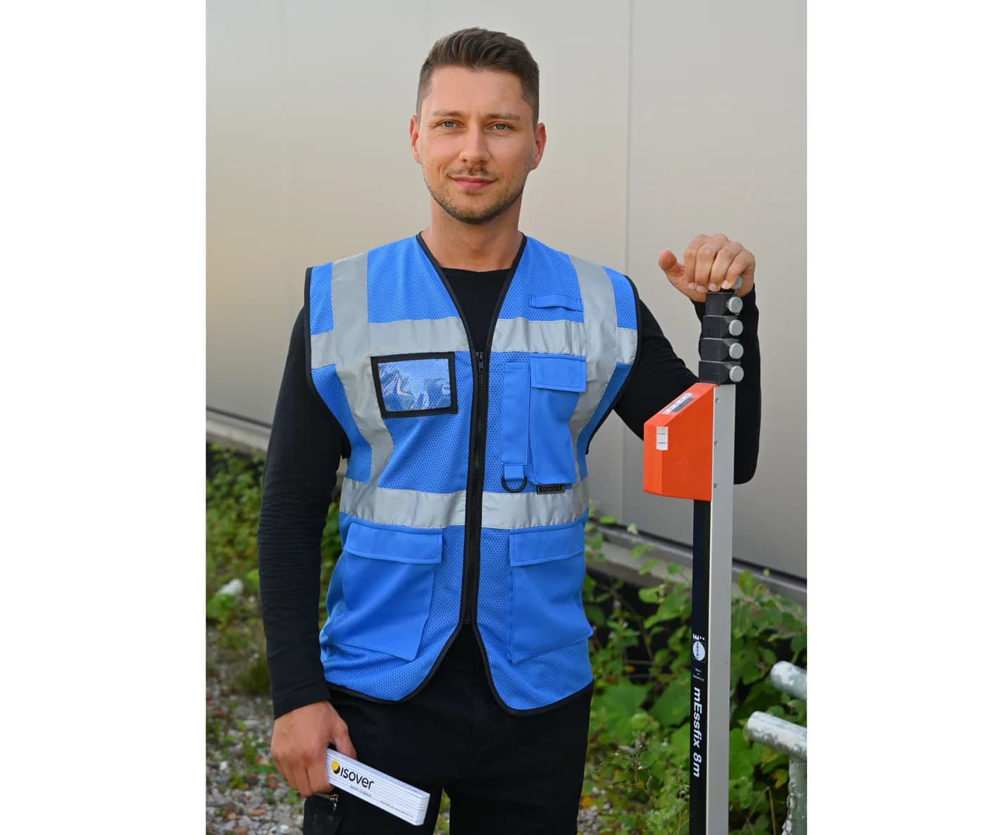Mesh Multifunctional Safety Vest "larisa" — Vestes & extérieur Korntex à personnaliser