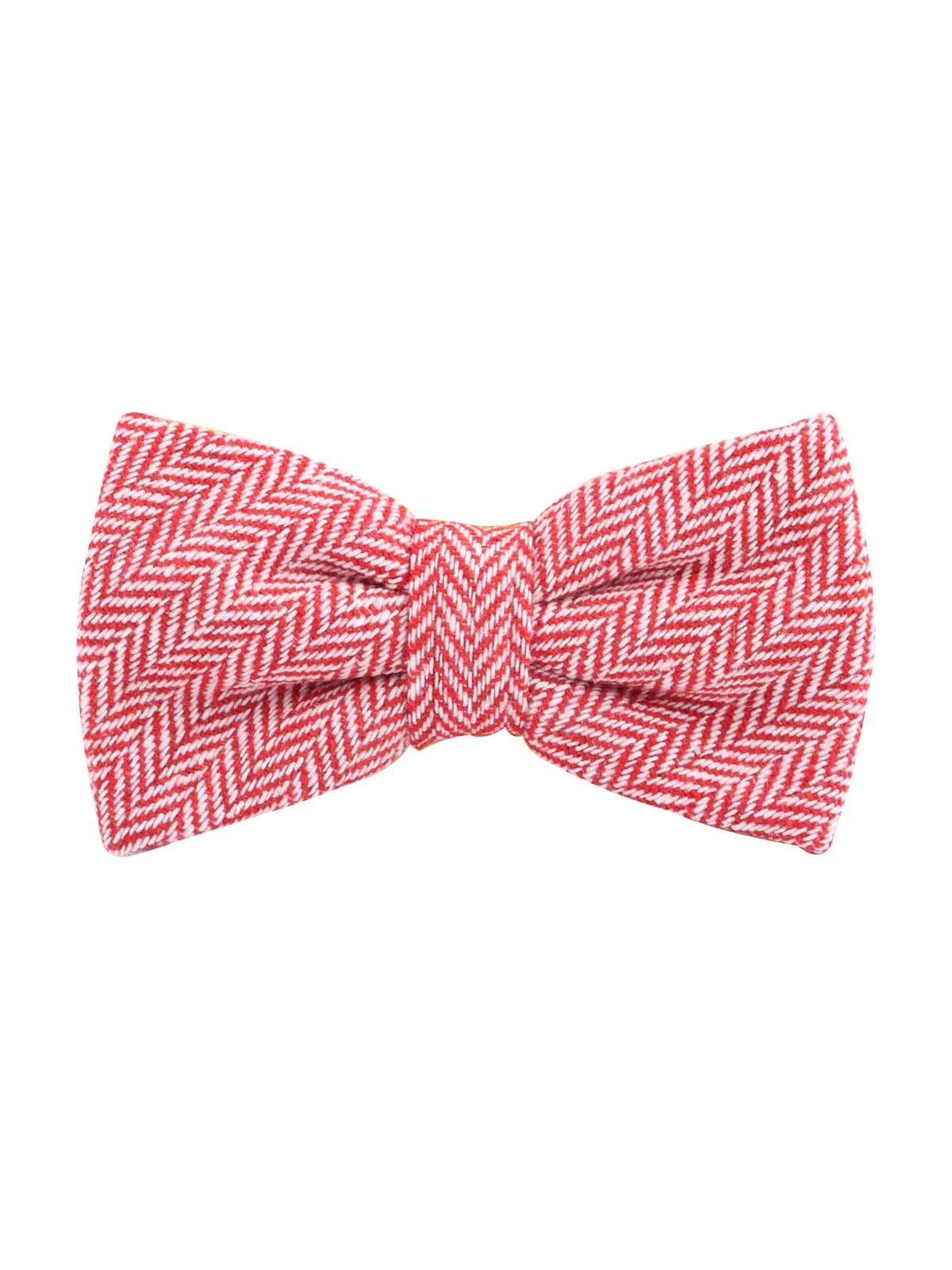 Bow Tie Urban-Herringbone — RED