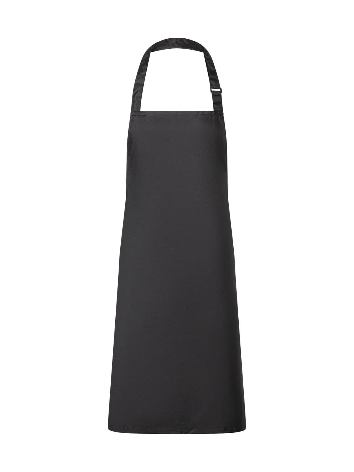 Waterproof Bib Apron With Buckle — BLACK