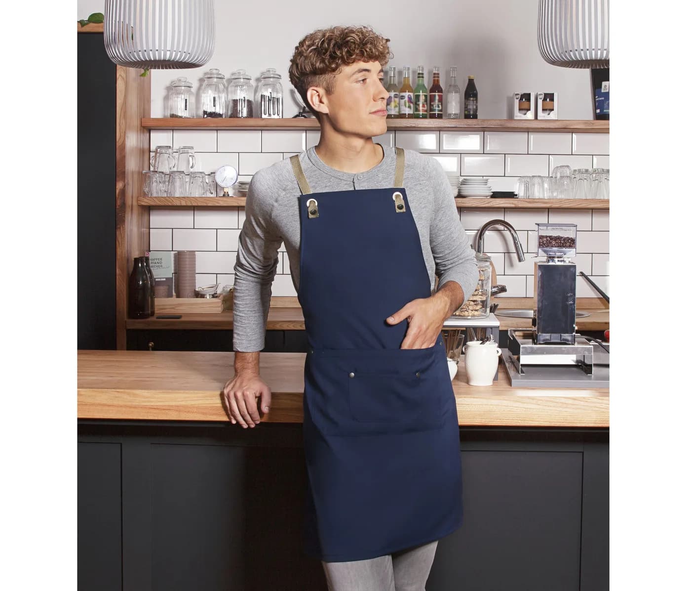 Bib Apron Urban-Nature — Tabliers & tenues de service Karlowsky à personnaliser