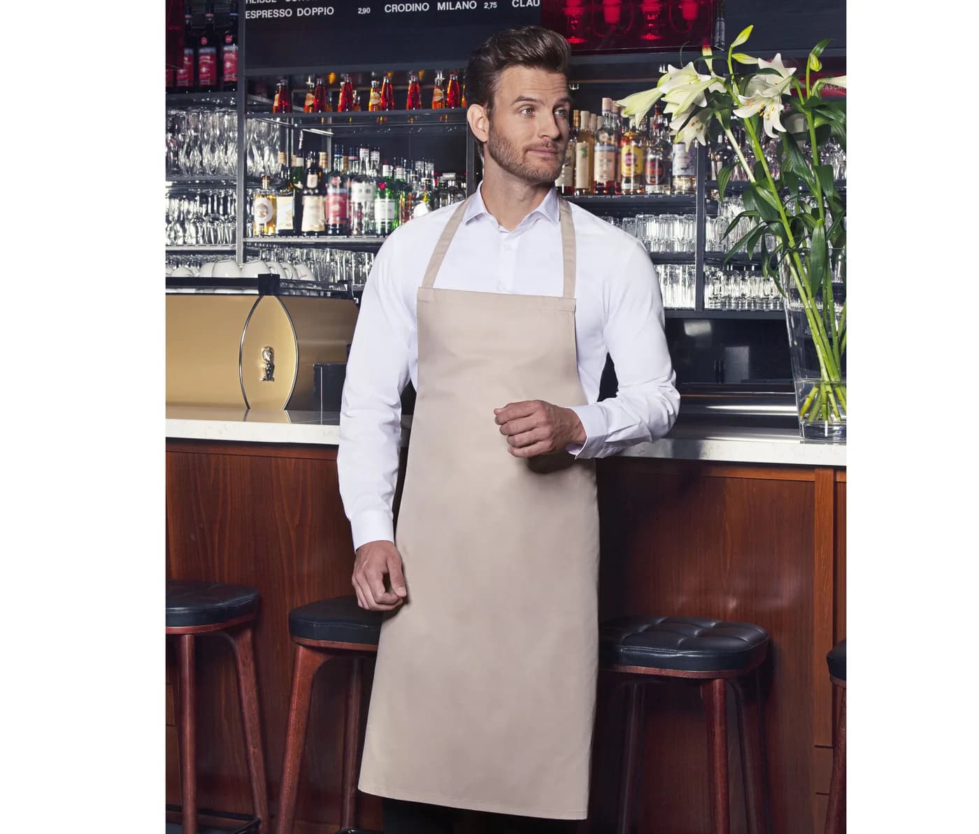 Bib Apron Faro — Tabliers & tenues de service Karlowsky à personnaliser