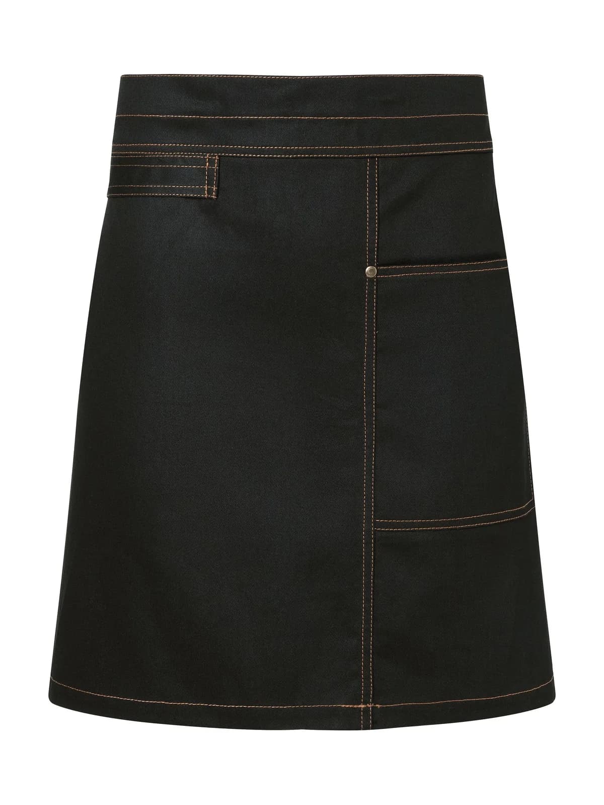 Waist Apron Urban Casual-Style — BLACK