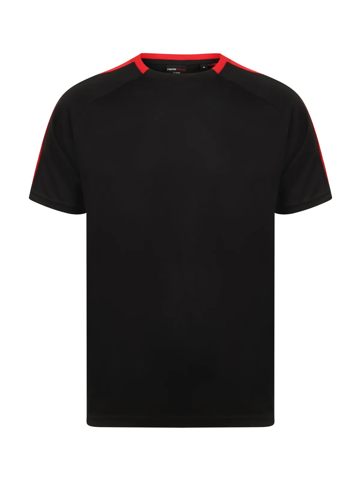 Unisex Team T-Shirt — BLACK / RED