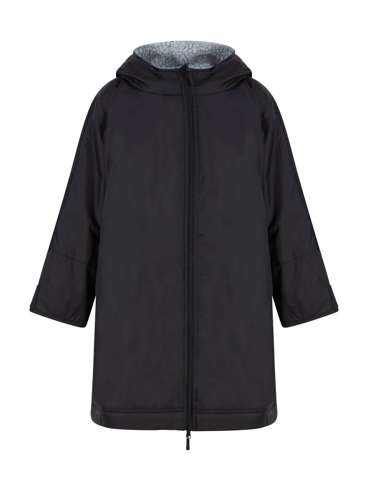 Kids All Weather Robe — BLACK
