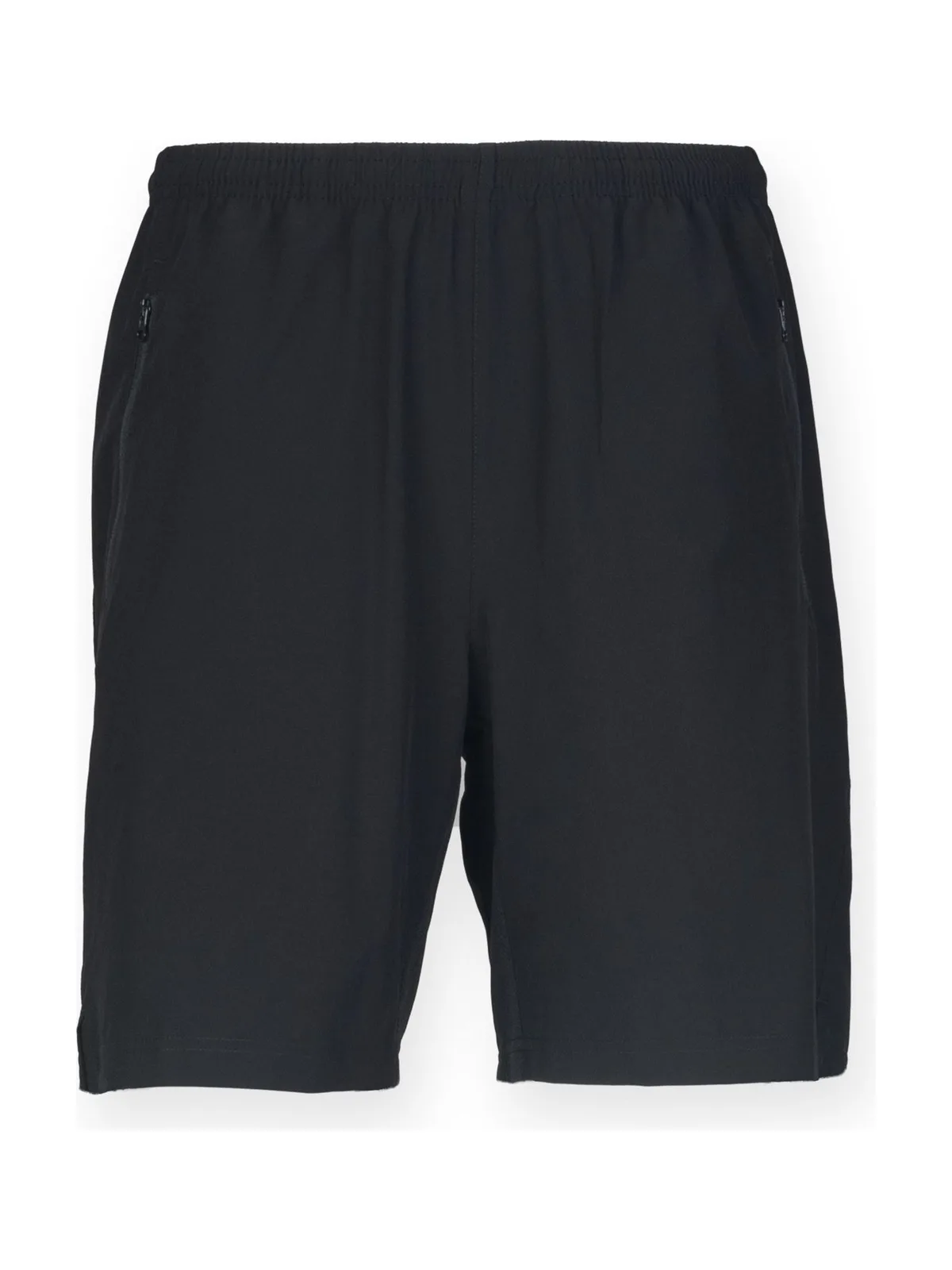 Adults' Stretch Sports Shorts — BLACK