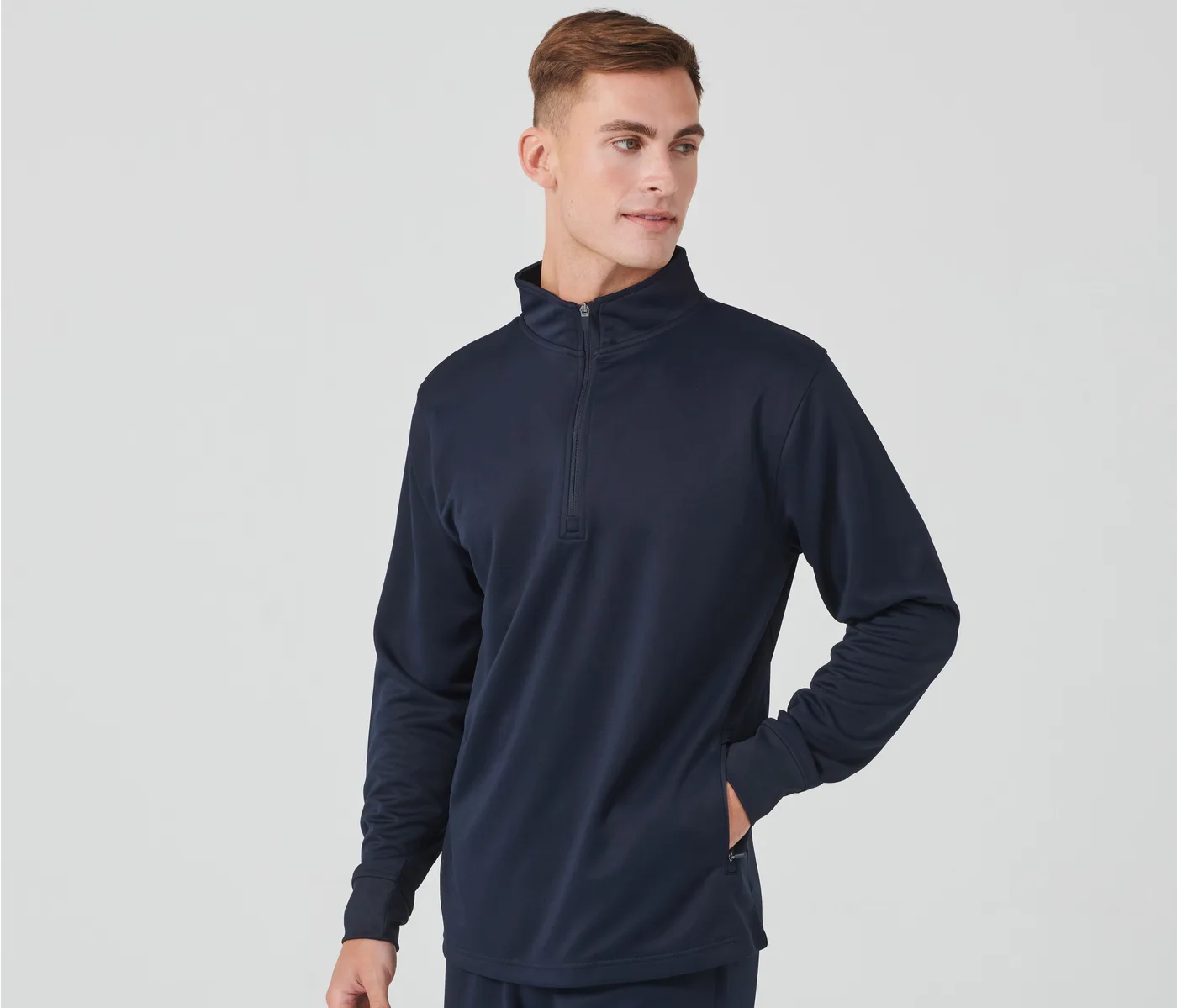 Adults' 1/4 Zip Tracksuit Top — Sweats & hoodies Finden & Hales à personnaliser