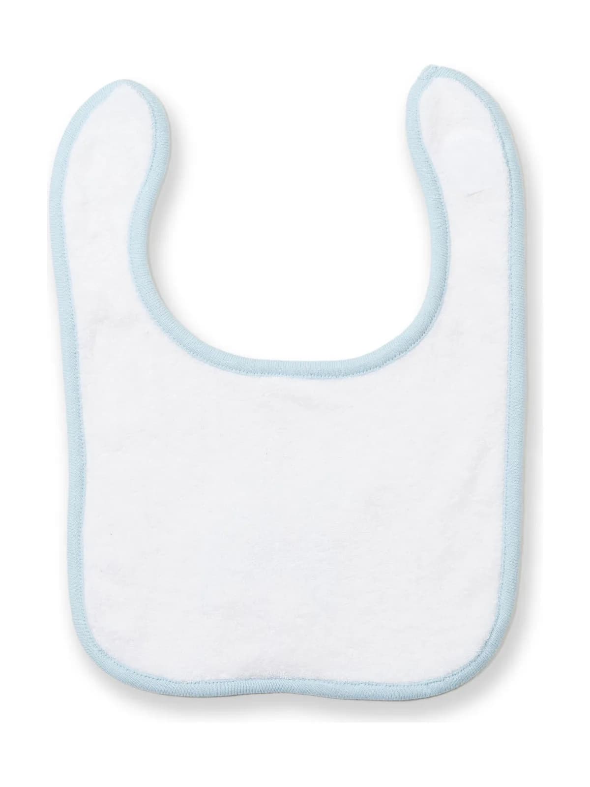 Bib — WHITE/PALE BLUE