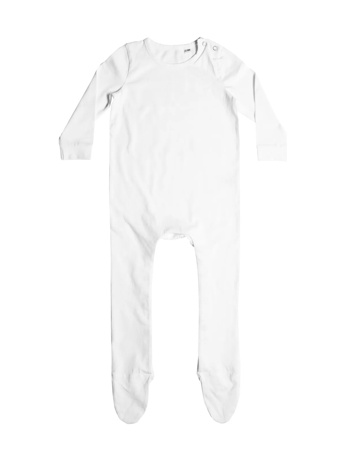 Organic Sleepsuit — WHITE