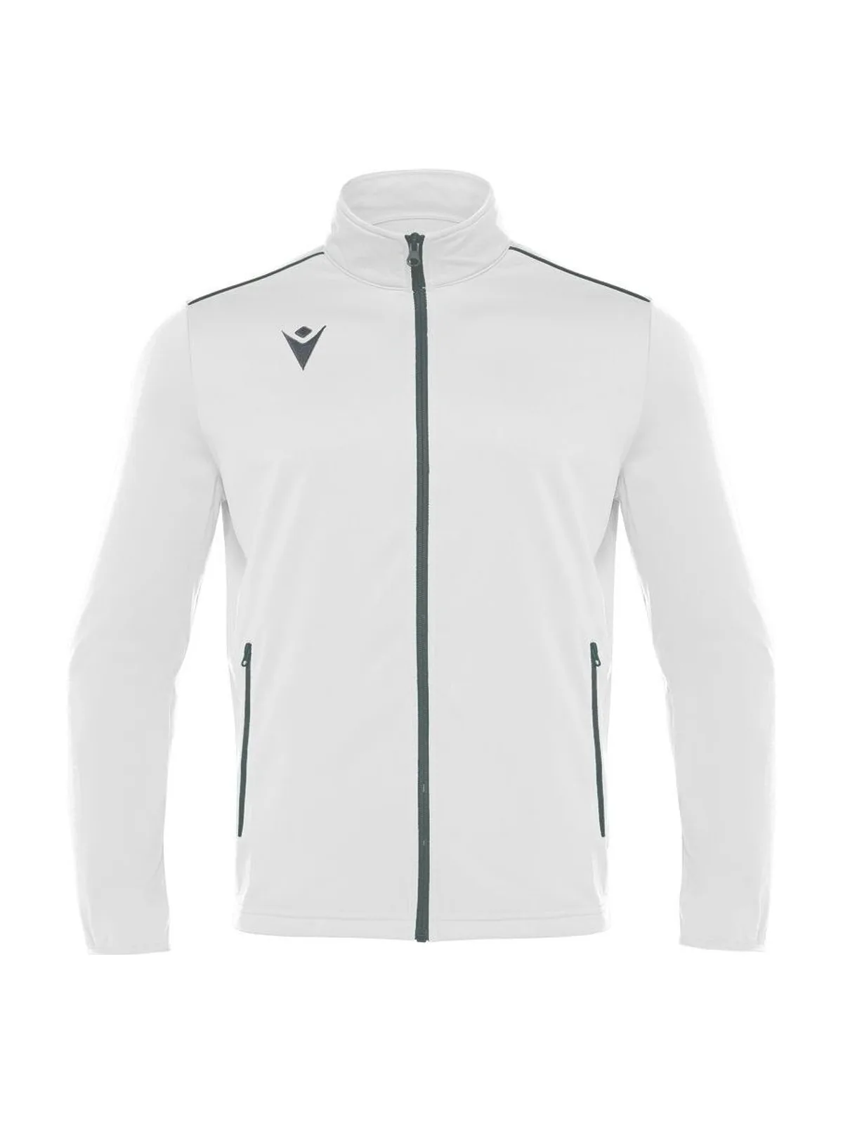 Nemesis Full Zip Sweatshirt — WHITE