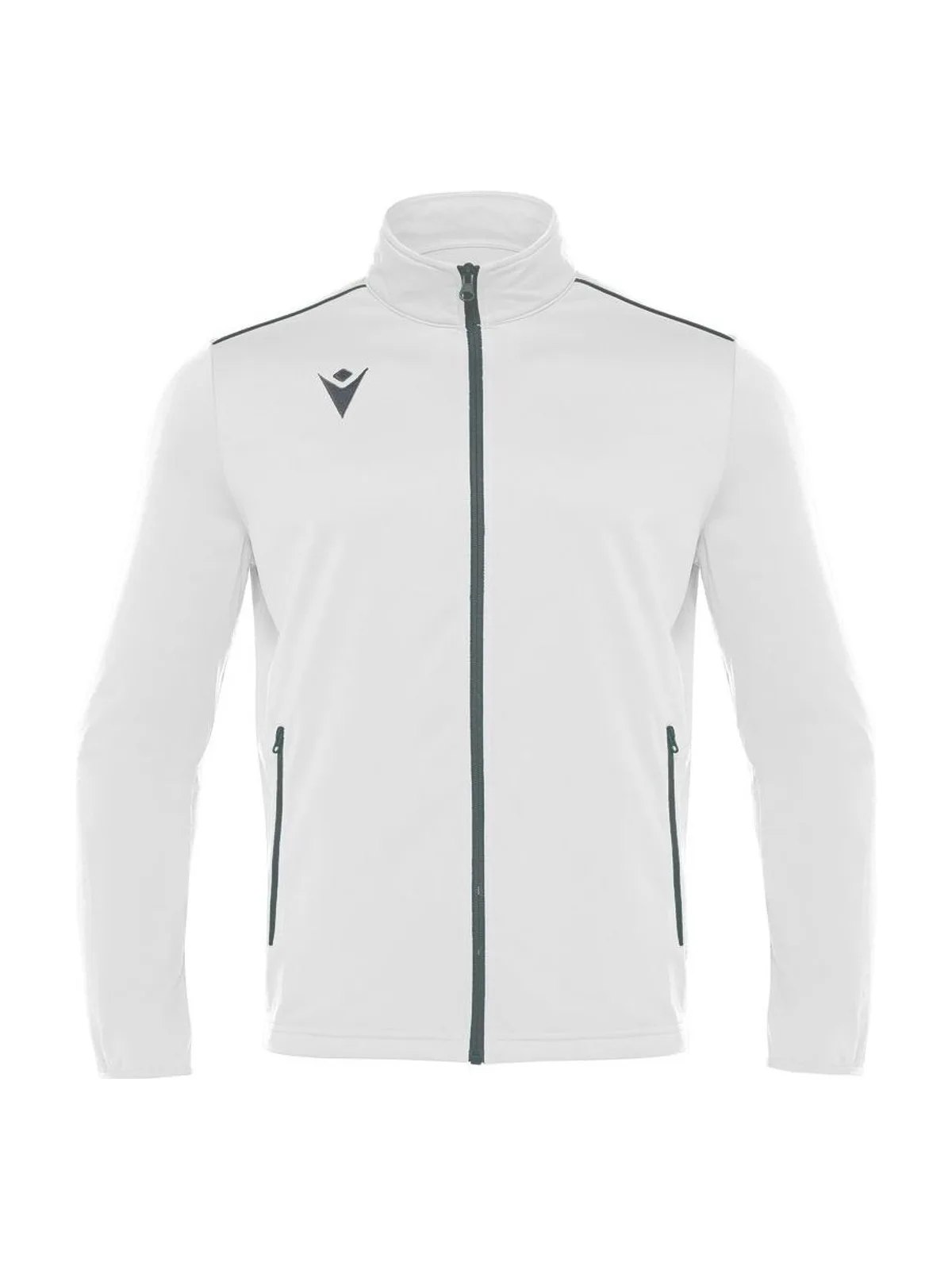 Nemesis Junior Full Zip Sweatshirt — WHITE