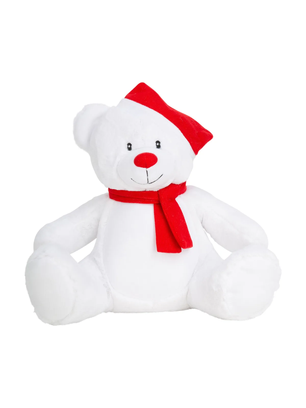 Christmas Bear — WHITE / RED