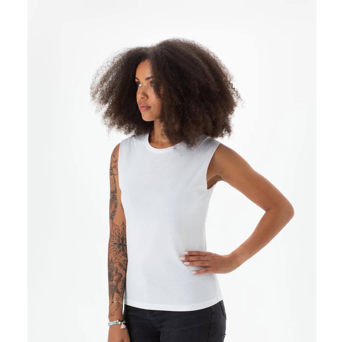 Women's Raw Tank T — customisable T-shirts by Mantis