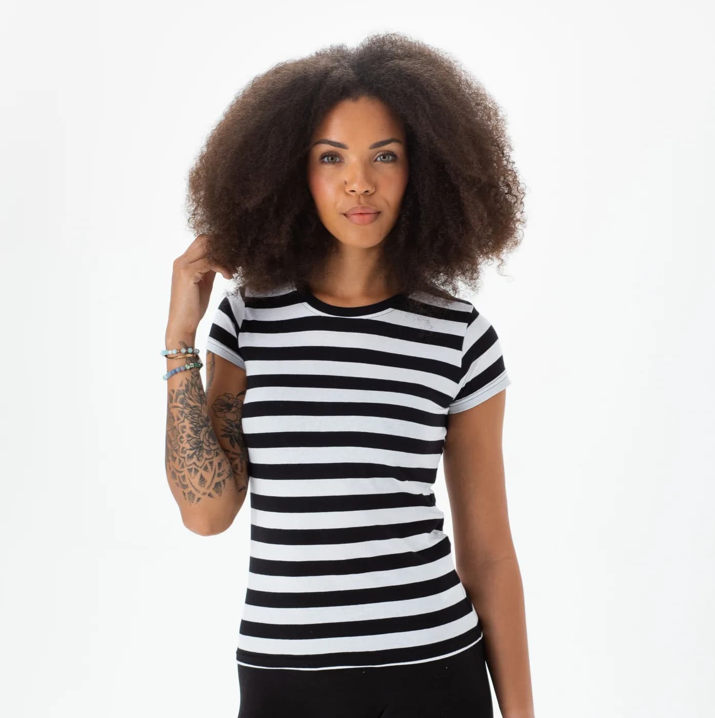 Women's Stripy T — T-shirts Mantis à personnaliser