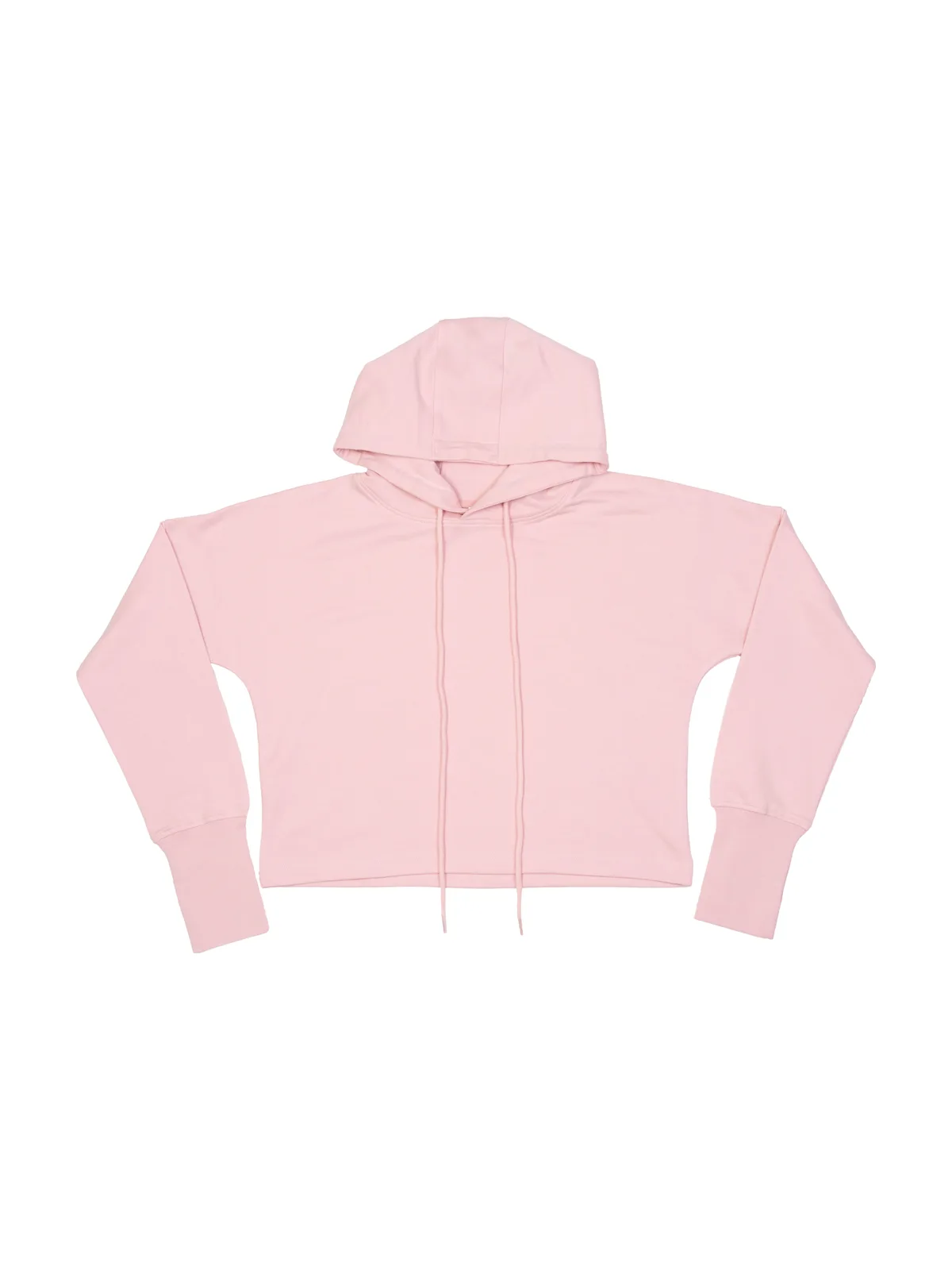 Cropped Hoodie — SOFT PINK