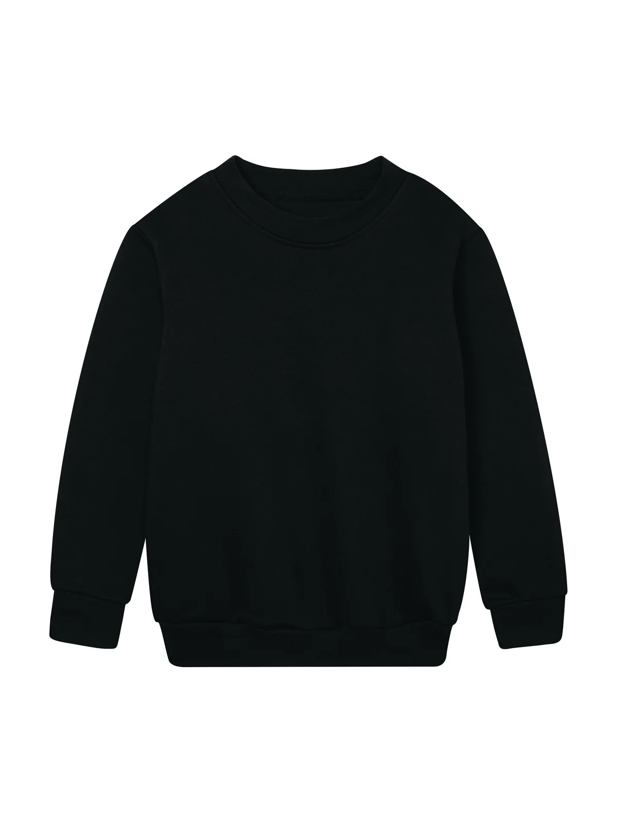 Kids Essential Sweatshirt — BLACK
