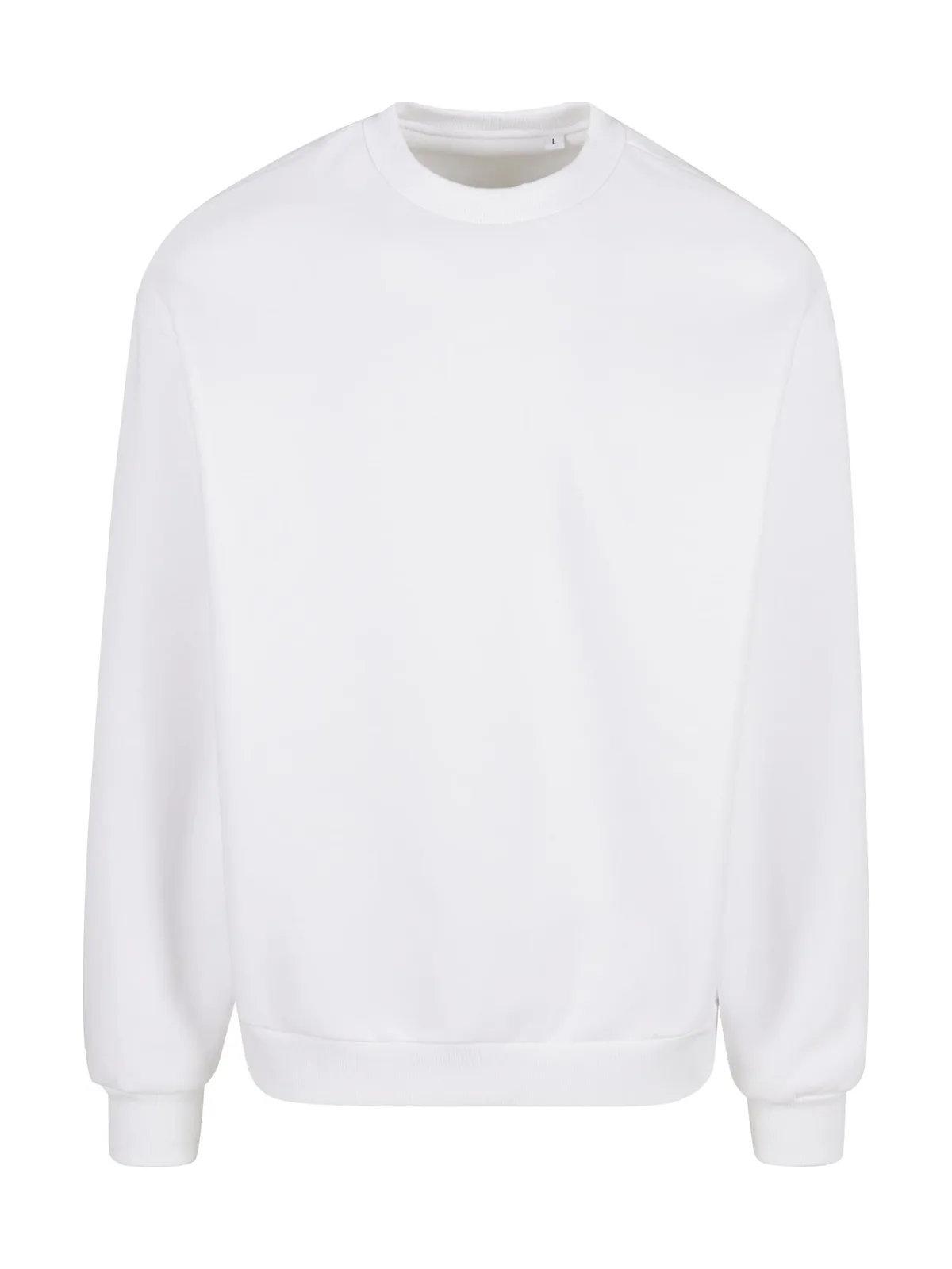 Oversized Crewneck — WHITE