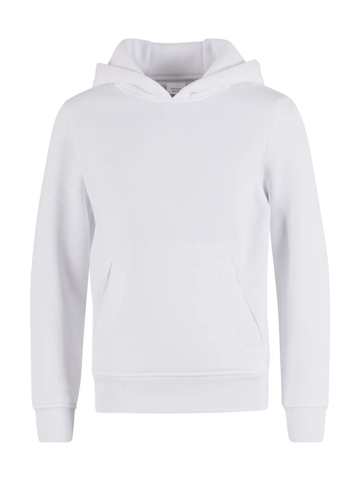 Kids Basic Hoody — WHITE