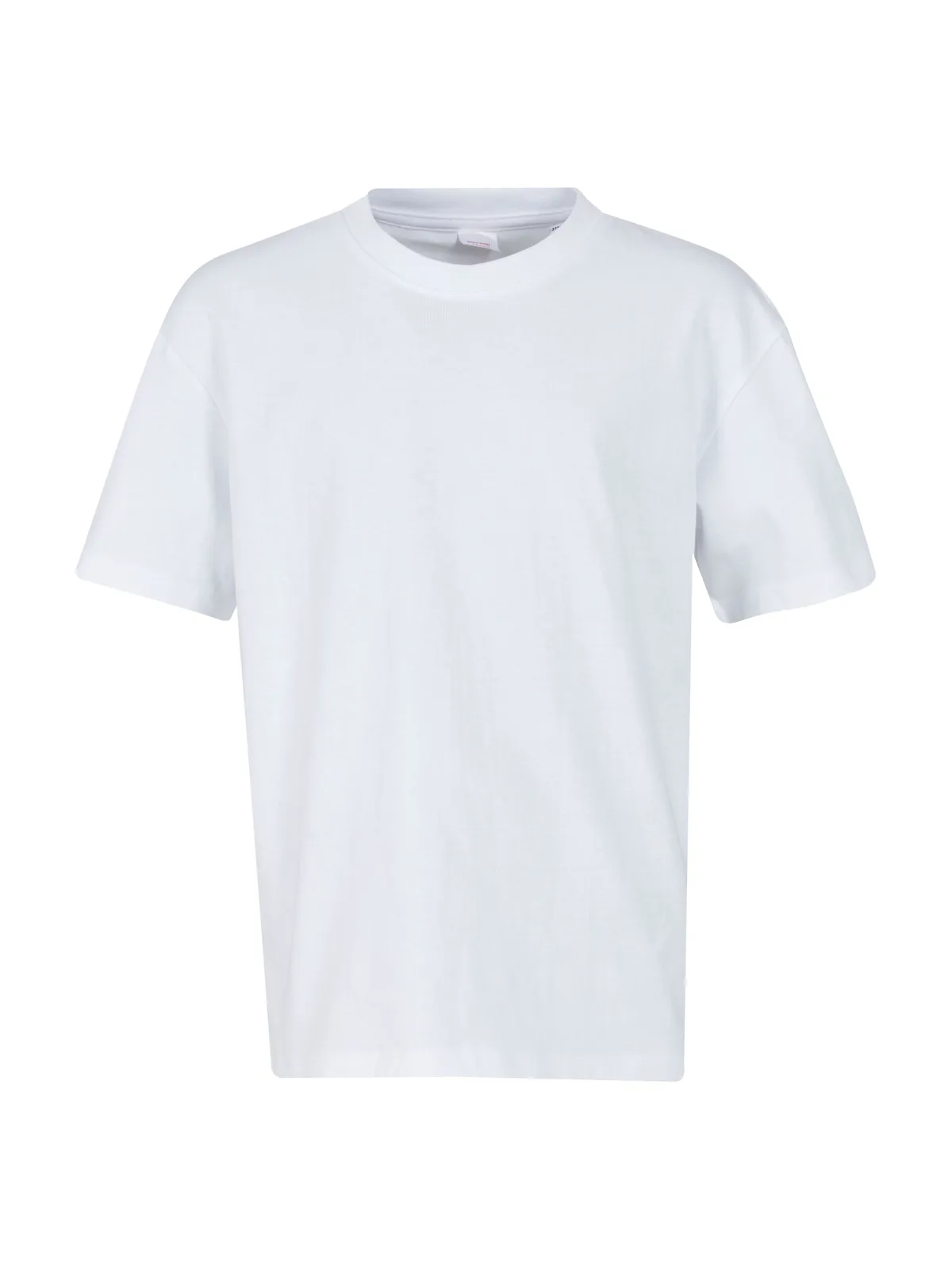 Kids Basic Regular Fit Tee — WHITE